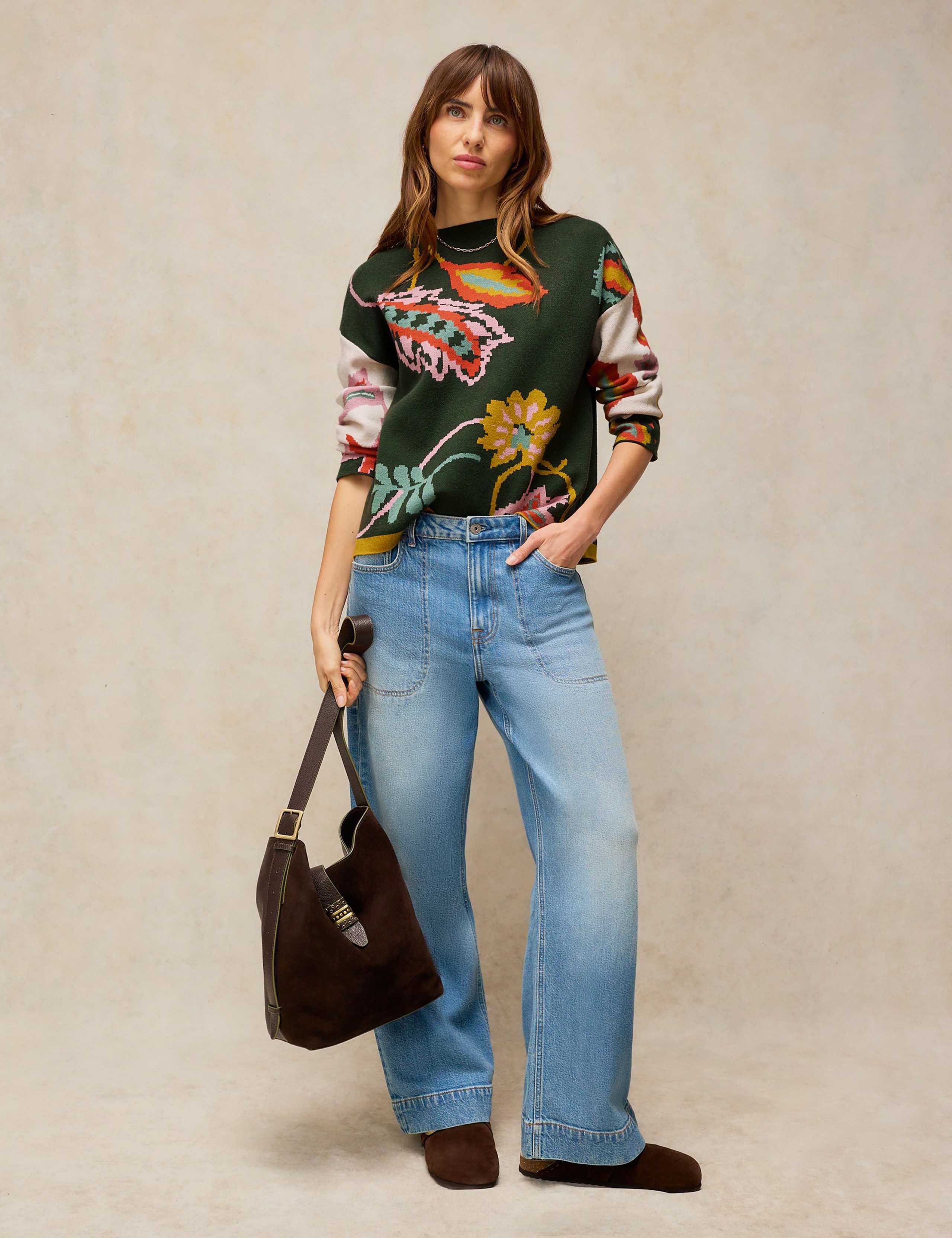 Floral Crew Neck Jumper 3 of 6
