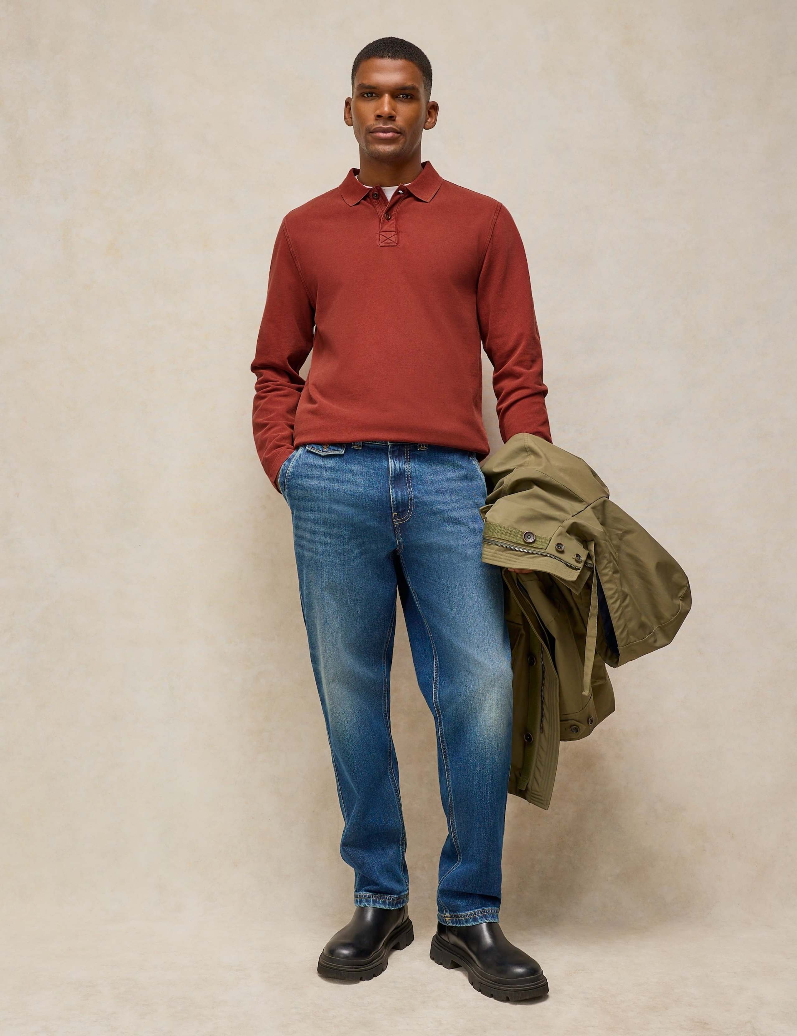 Pure Cotton Knitted Polo Shirt 3 of 6