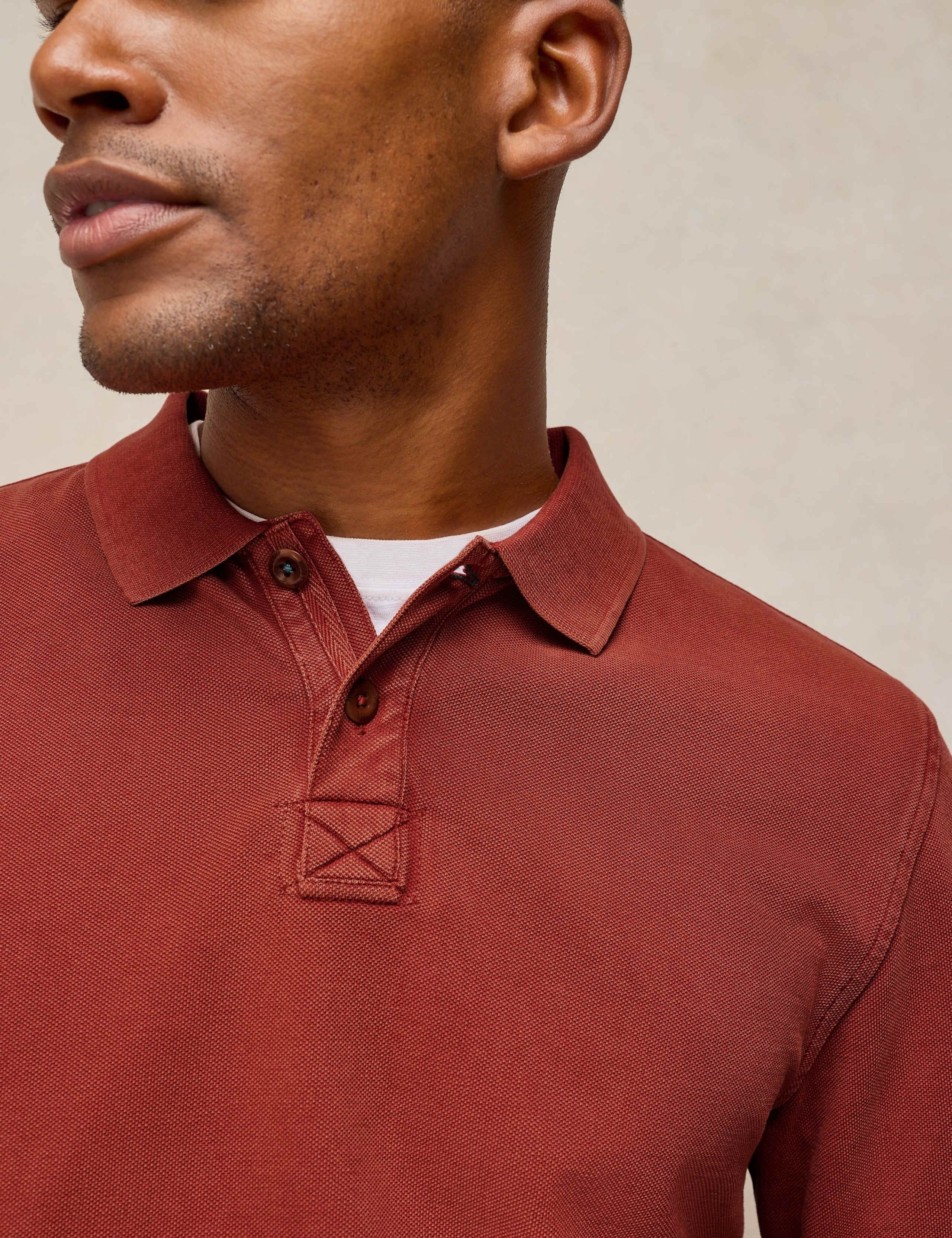 Pure Cotton Knitted Polo Shirt 5 of 6