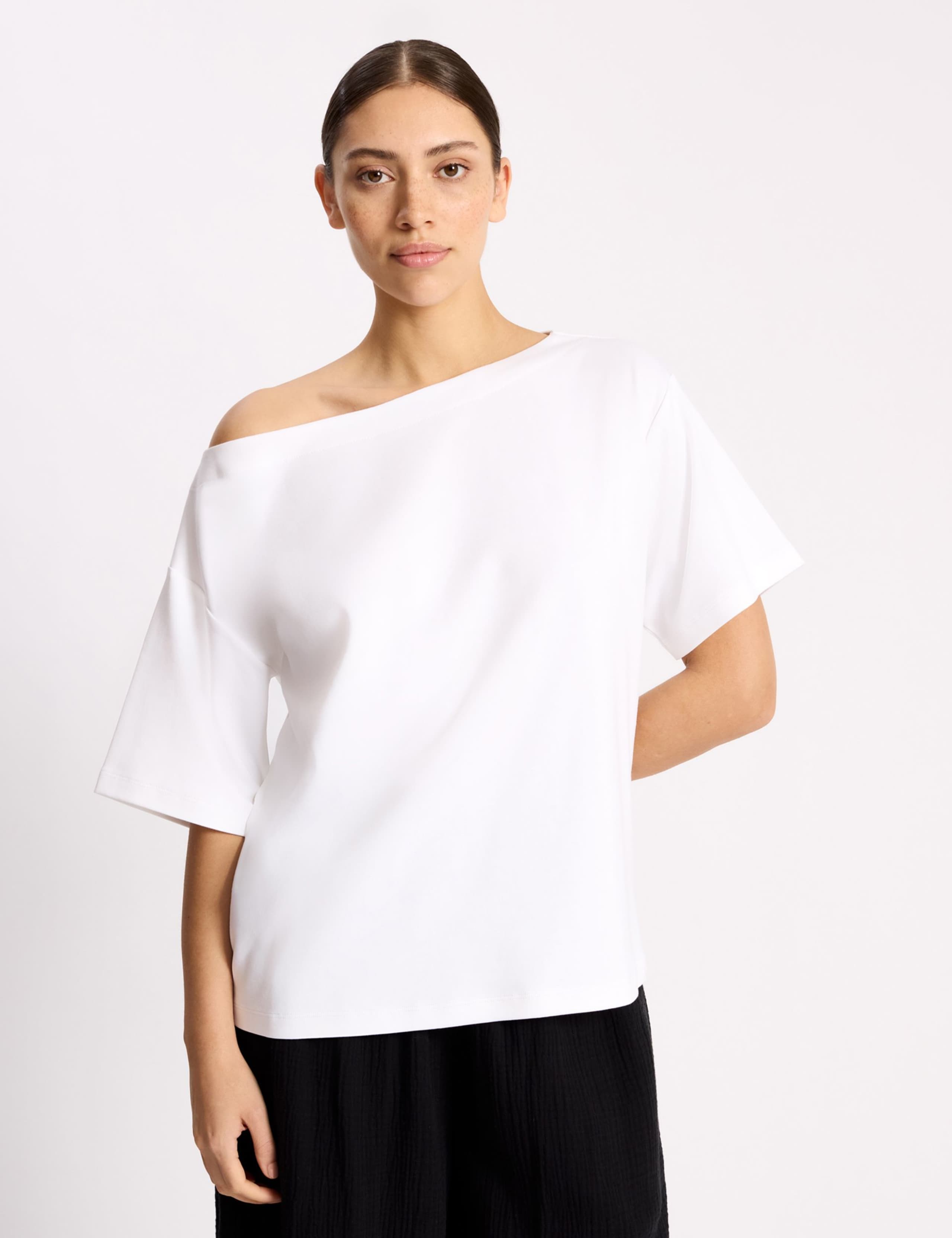 Pure Cotton Off The Shoulder T-Shirt 3 of 7