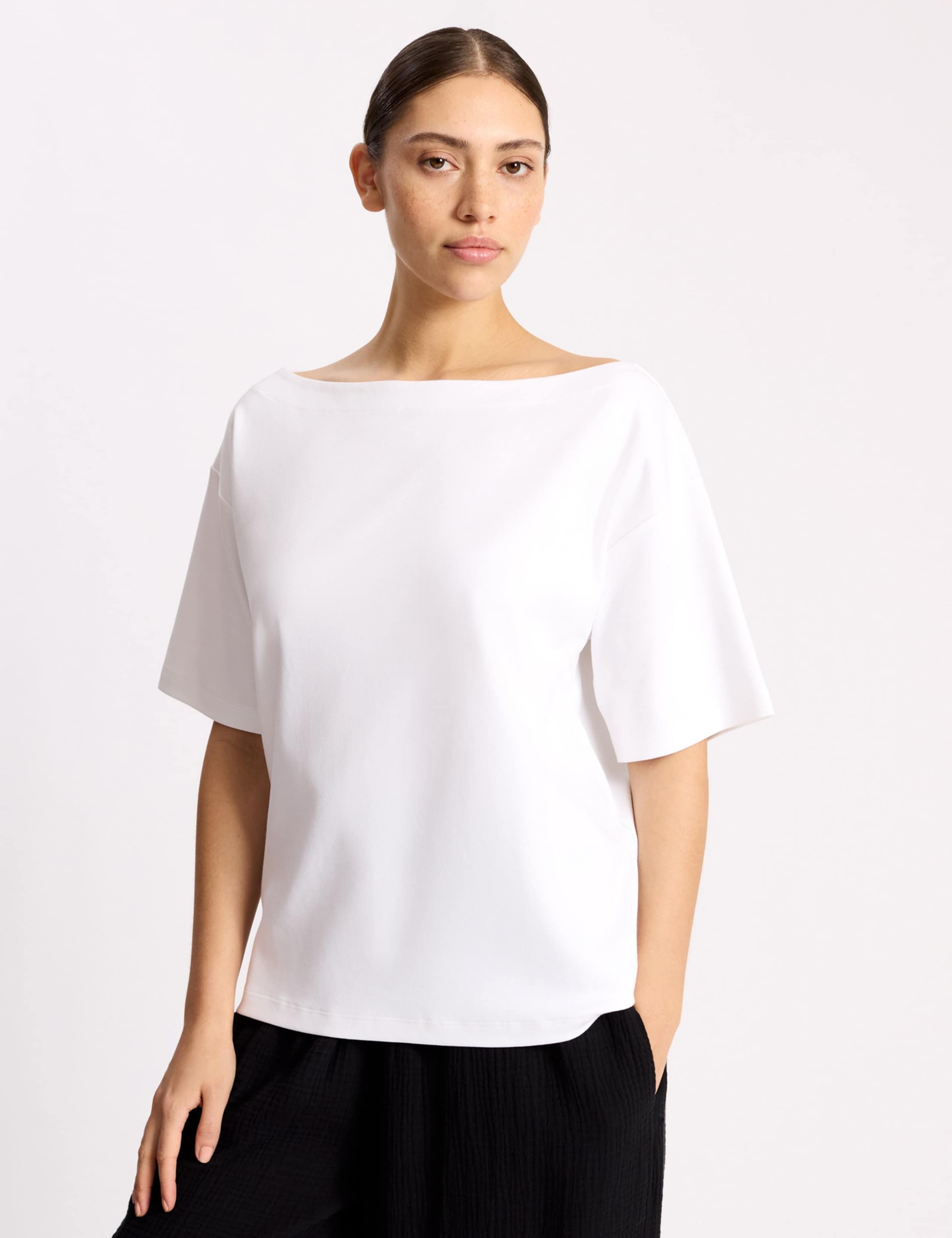 Pure Cotton Off The Shoulder T-Shirt 4 of 7