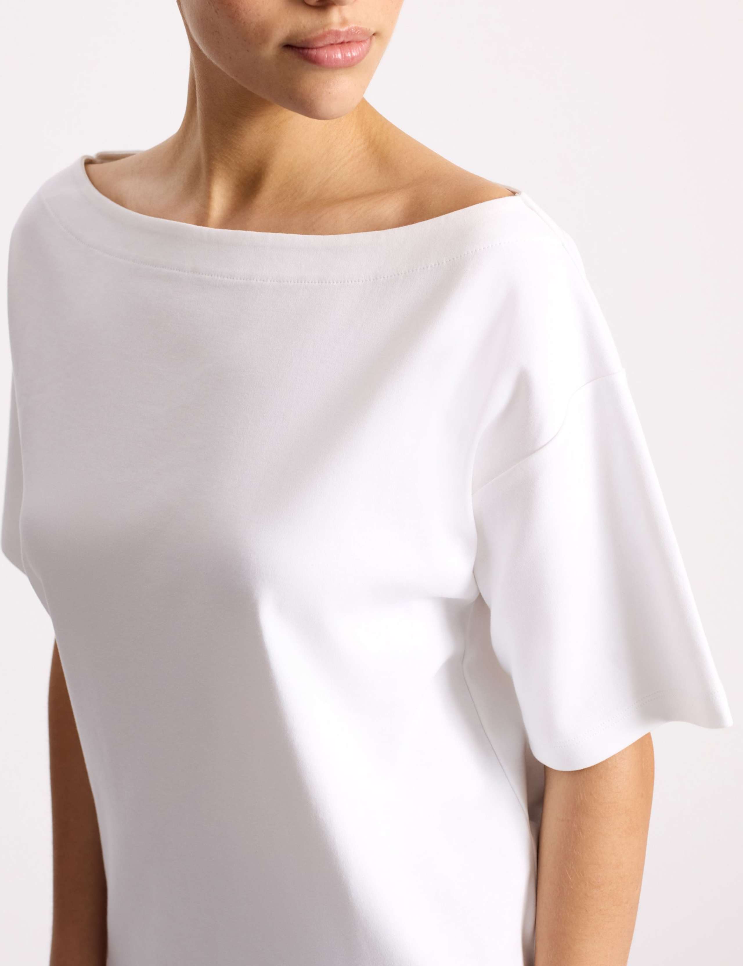 Pure Cotton Off The Shoulder T-Shirt 7 of 7