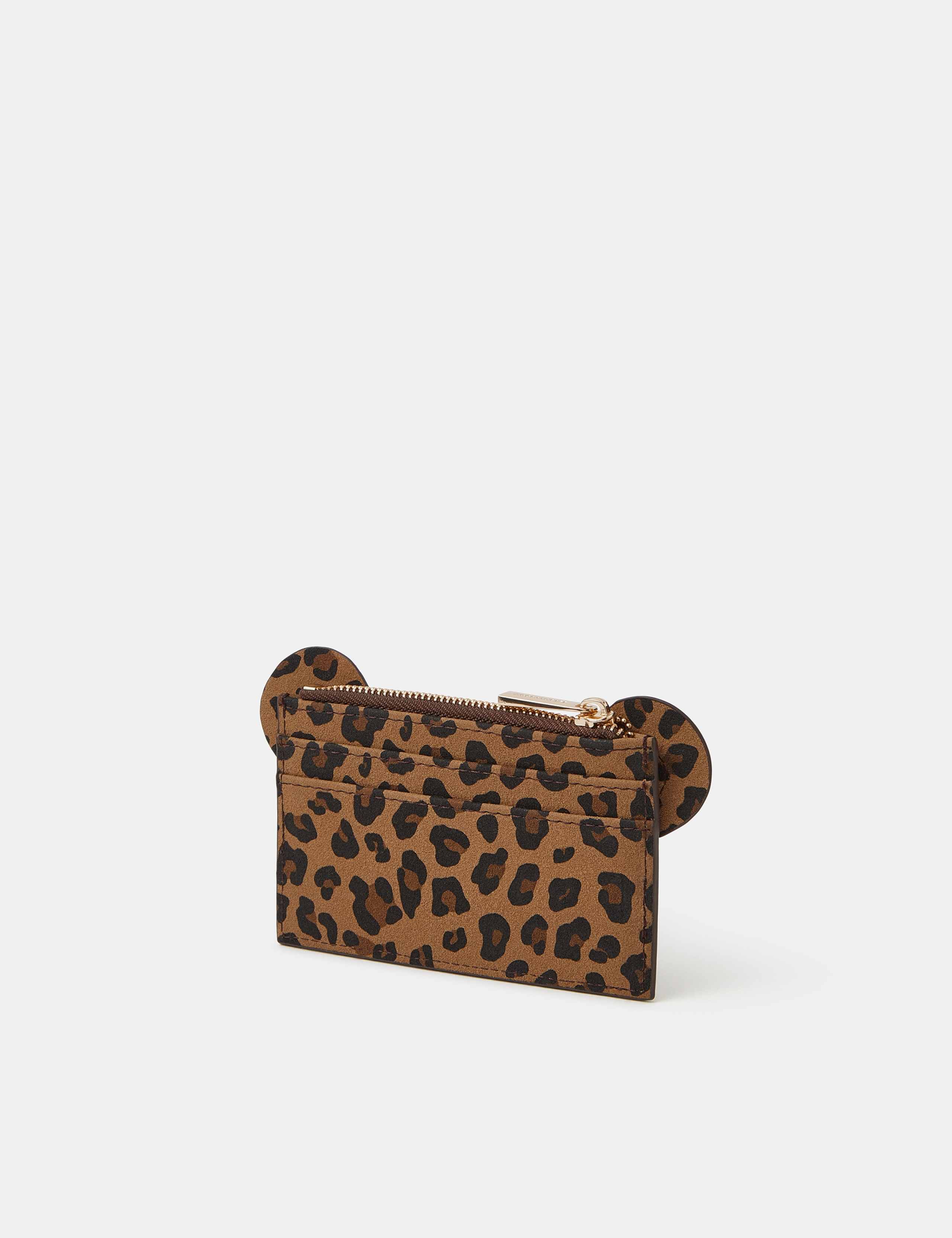 Leopard Print Teddy Card Holder 2 of 3