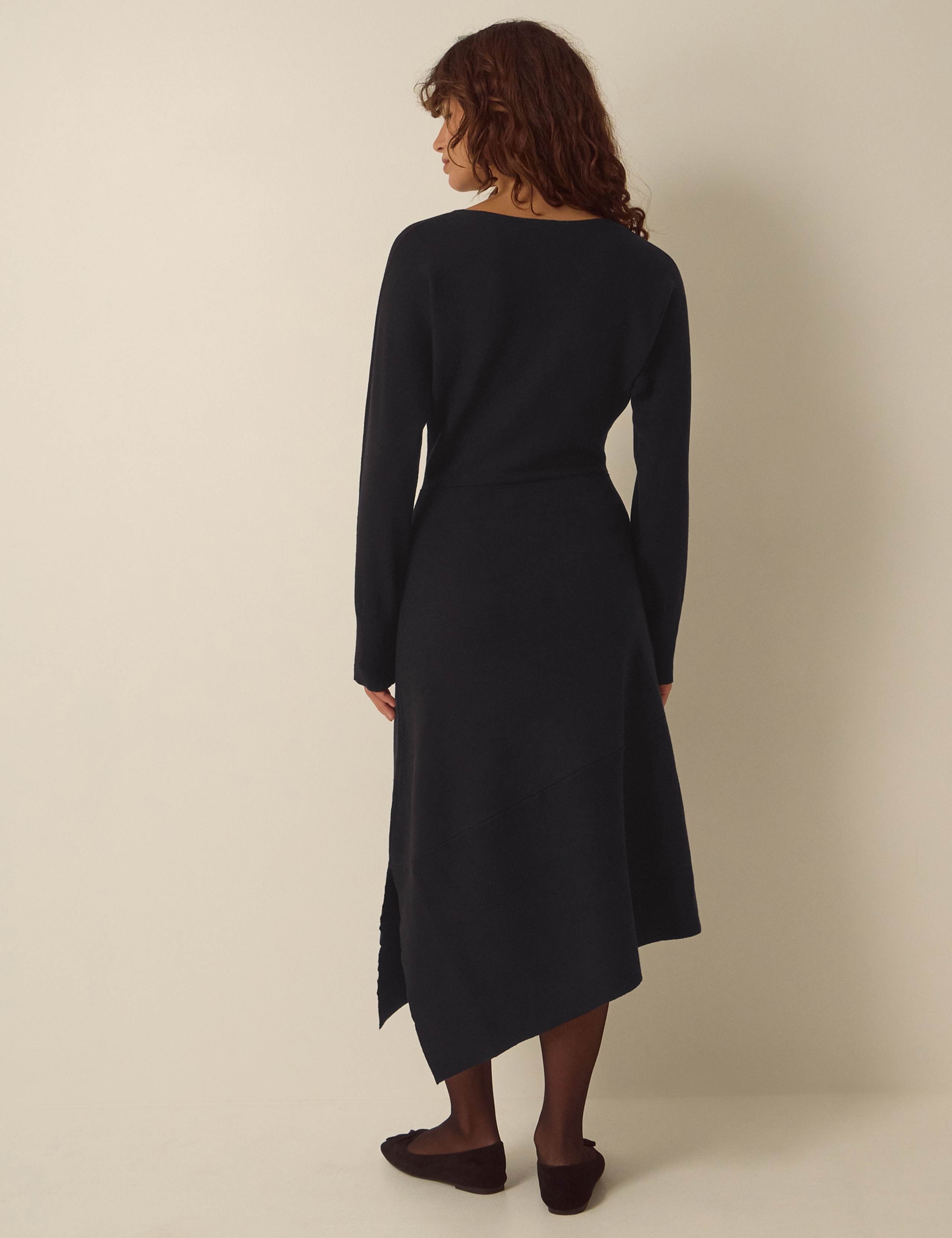 Knitted Midi Sweater Dress 3 of 5