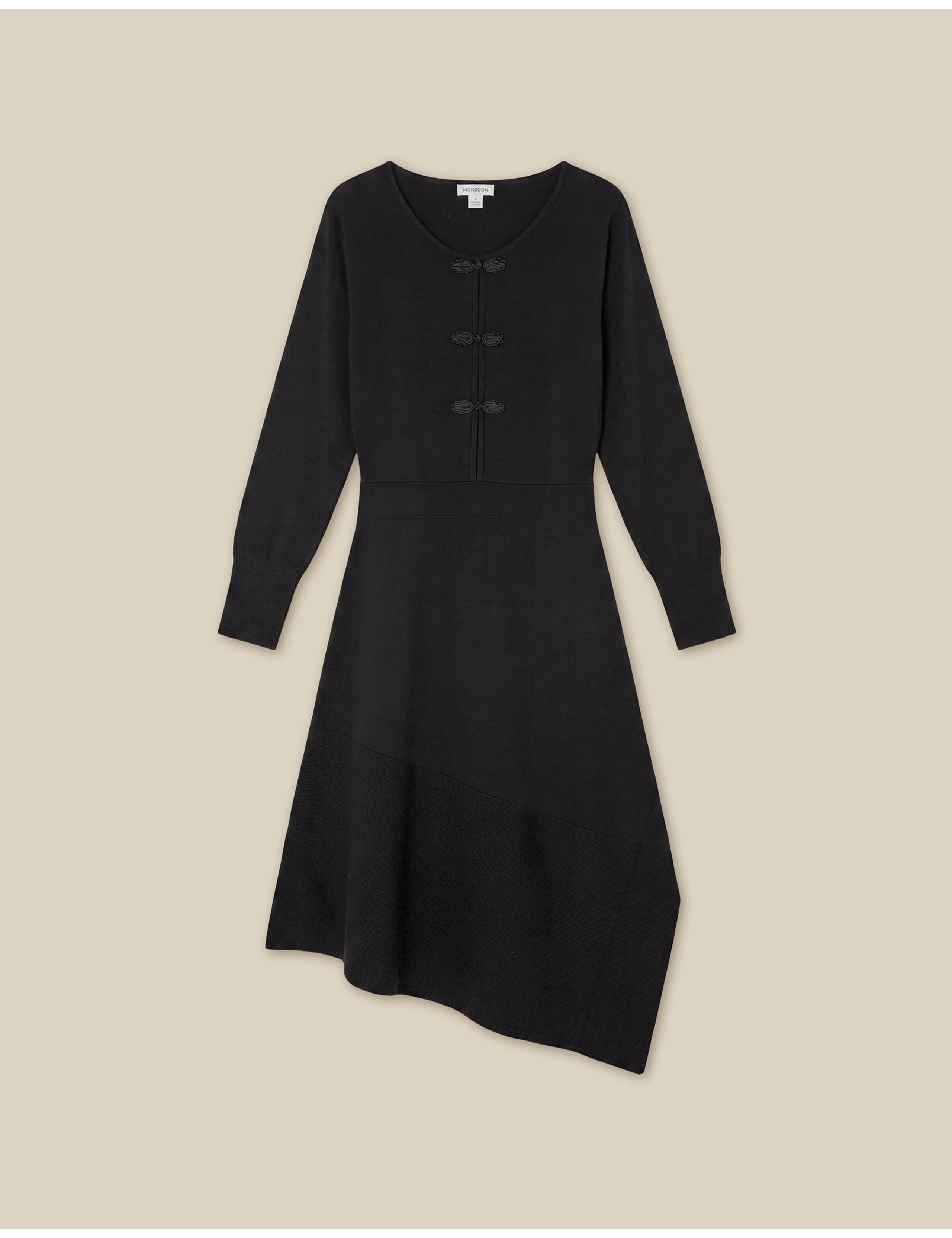 Knitted Midi Sweater Dress 2 of 5