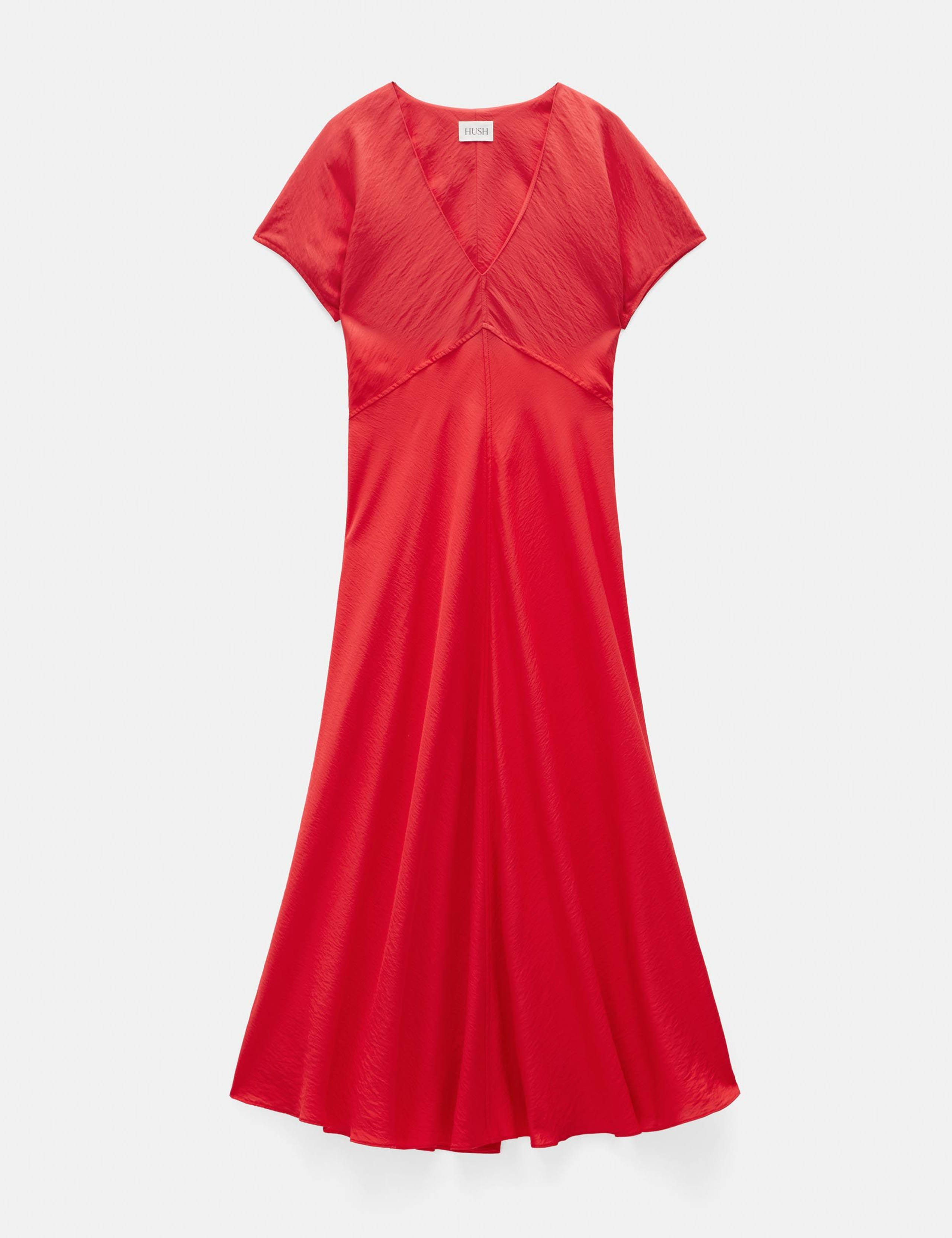 V-Neck Midaxi Tea Dress 2 of 5