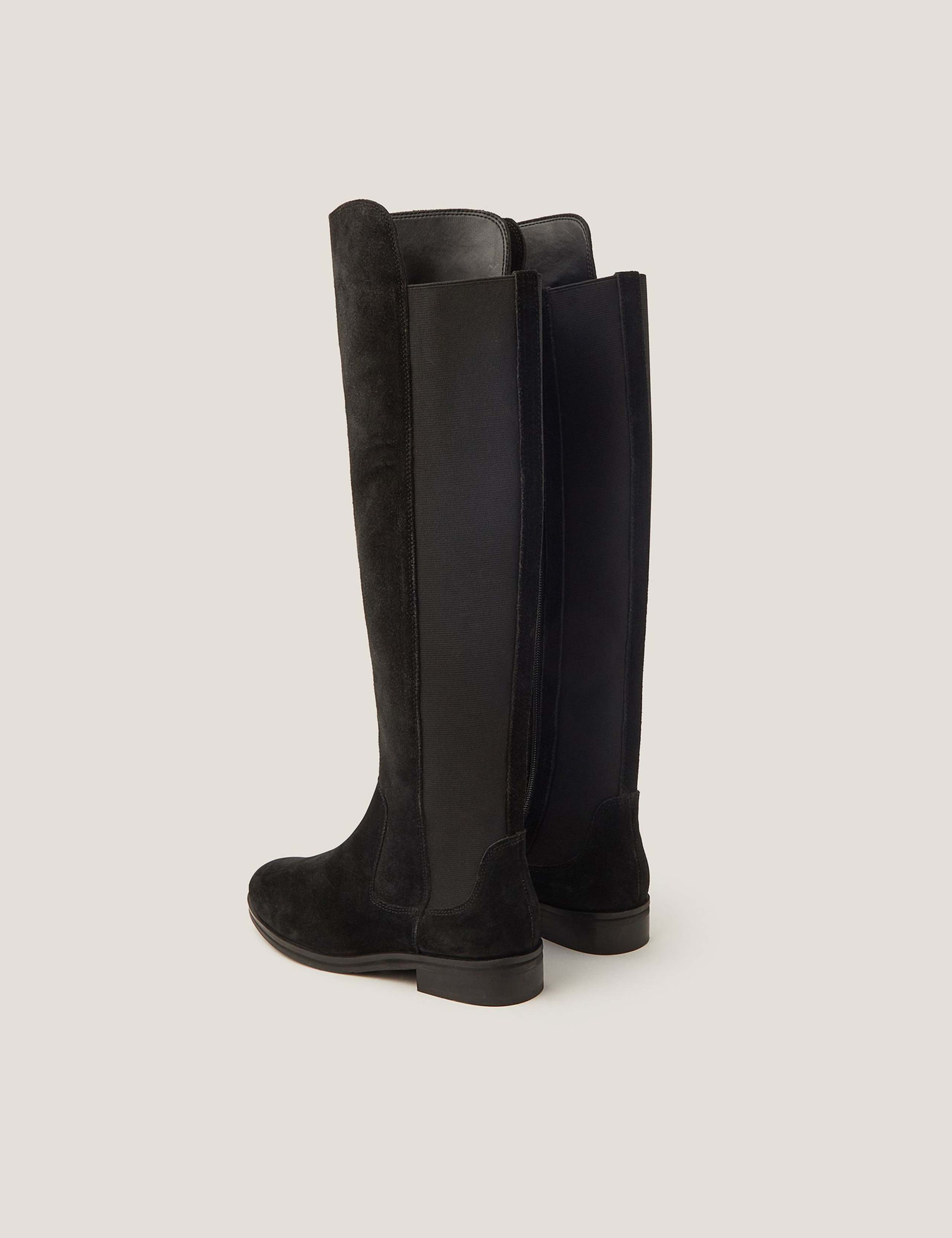 Suede Knee High Boots 3 of 3