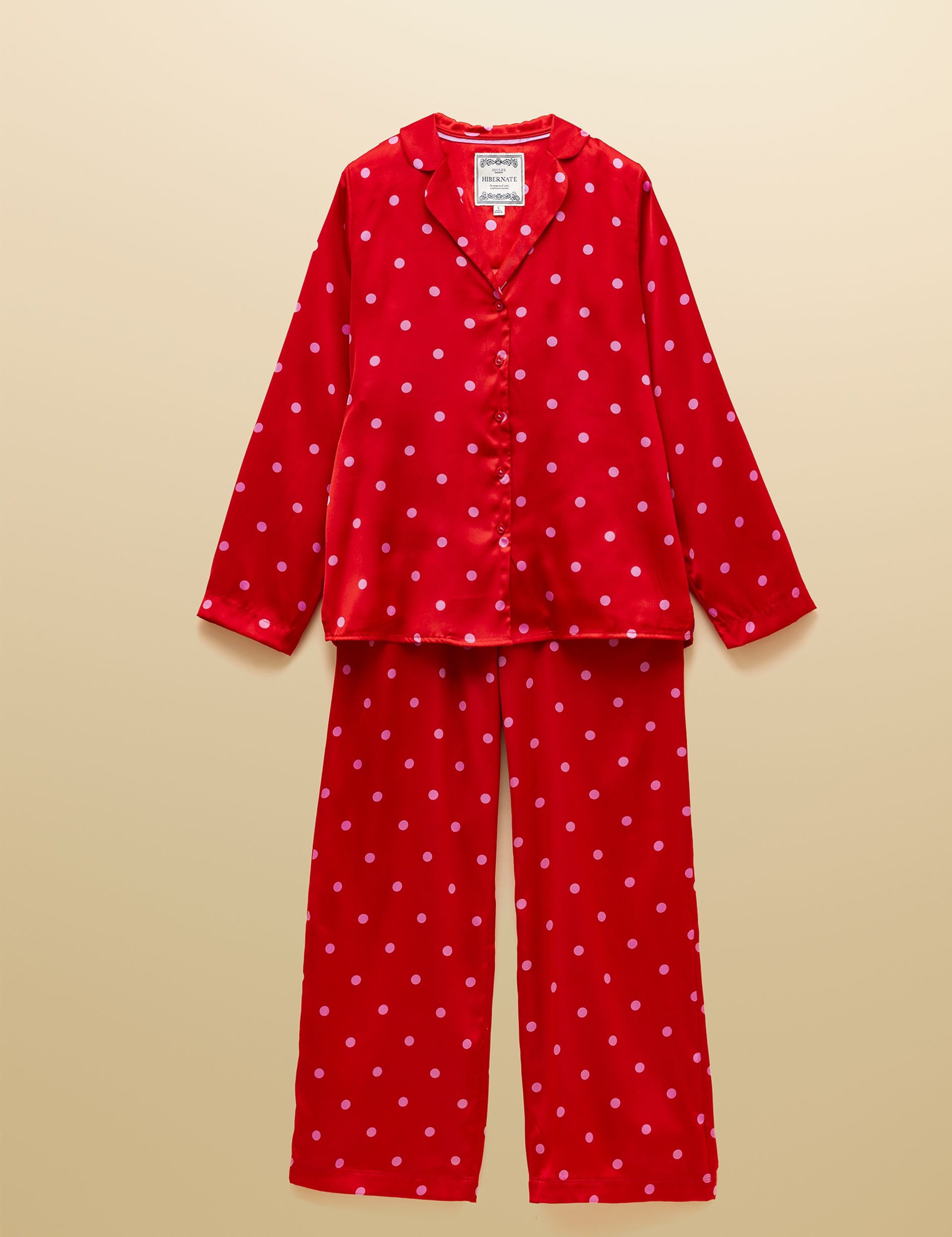 Satin Polka Dot Pyjama Set 2 of 8