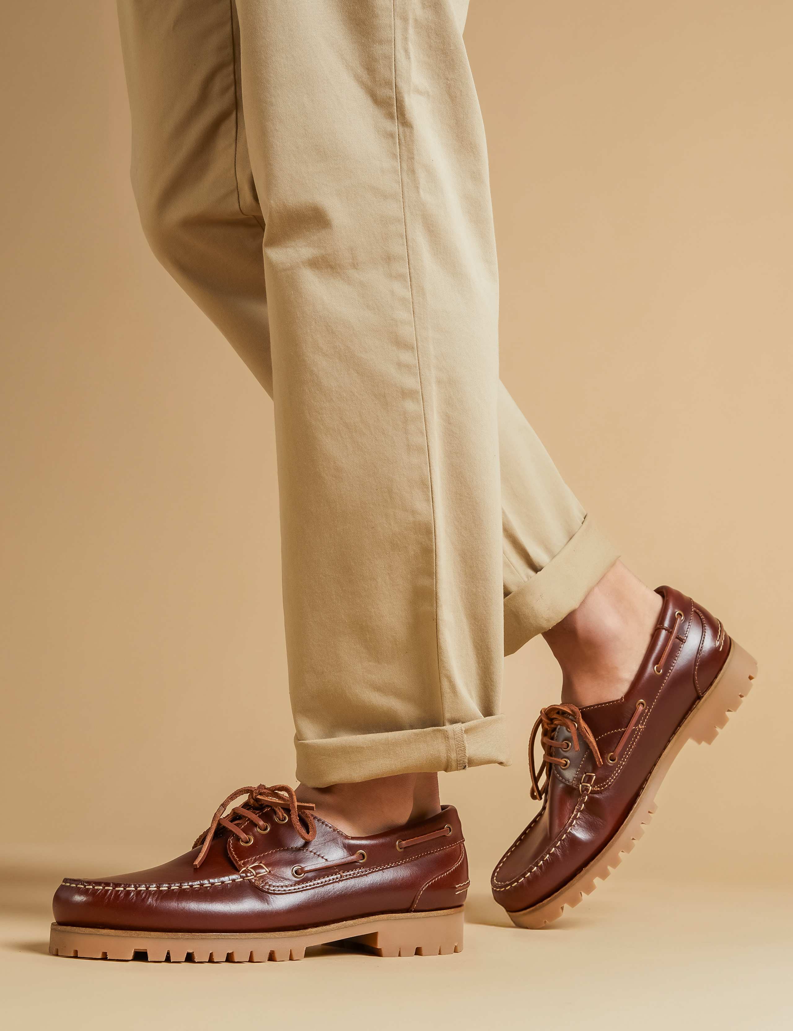 Leather Boat Shoes 1 of 7