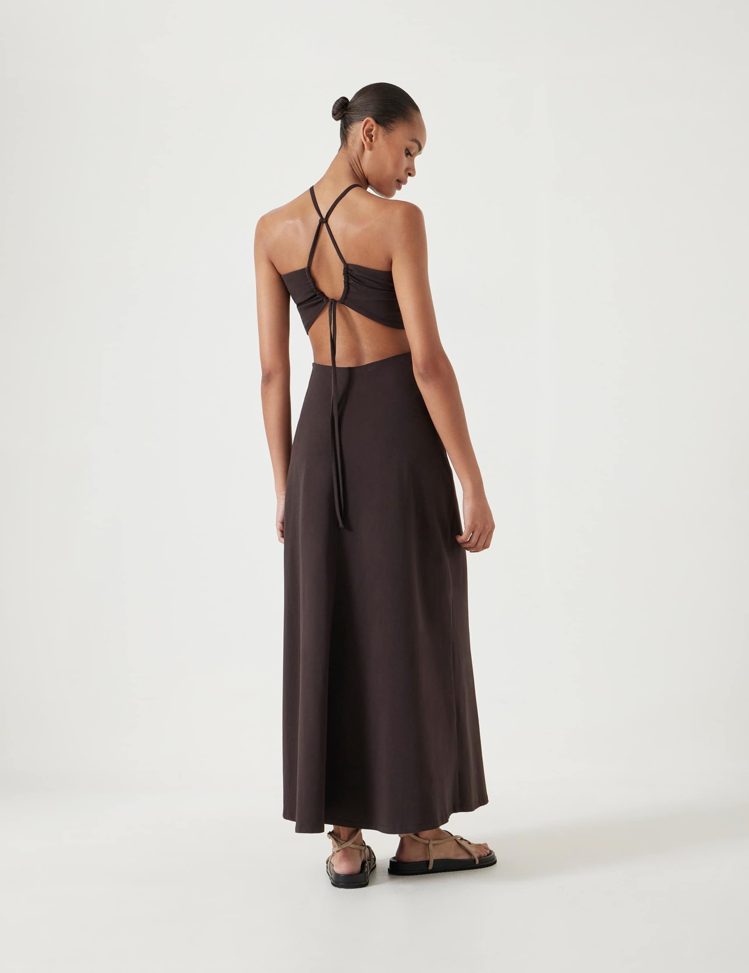 Cotton Rich Cut Out Detail Beach Dress 5 of 7