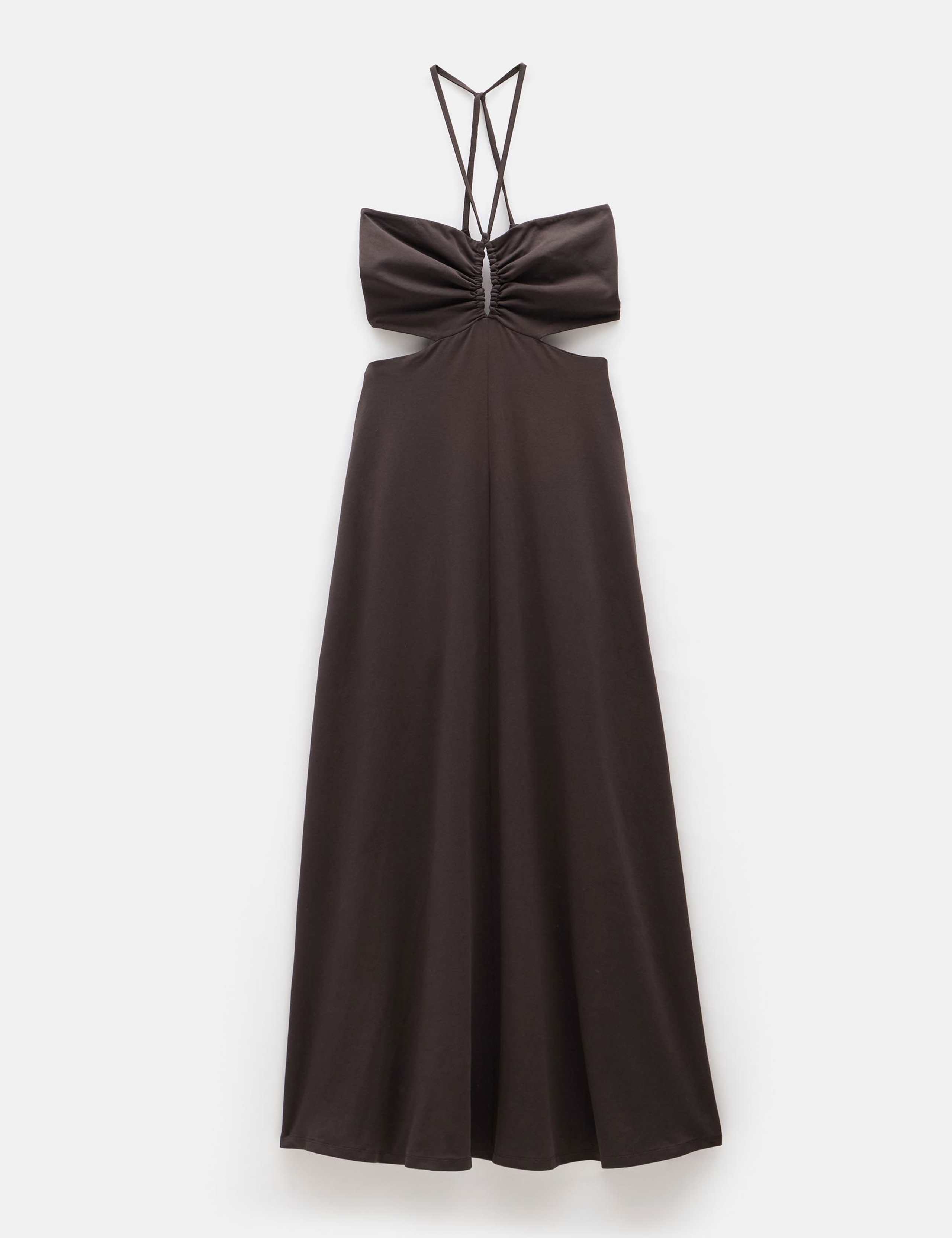 Cotton Rich Cut Out Detail Beach Dress 2 of 7