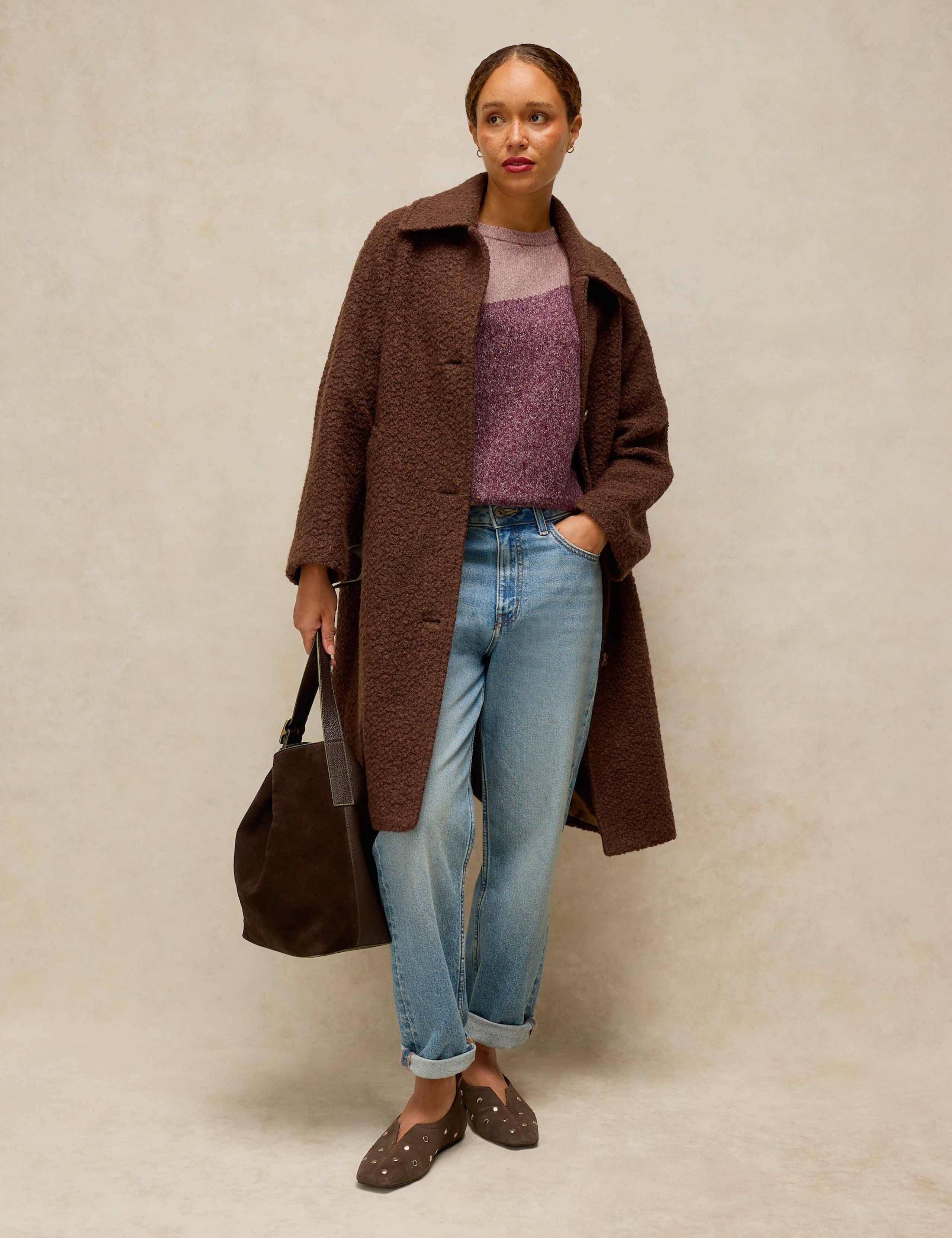 Colour Block Jumper with Cotton 3 of 6