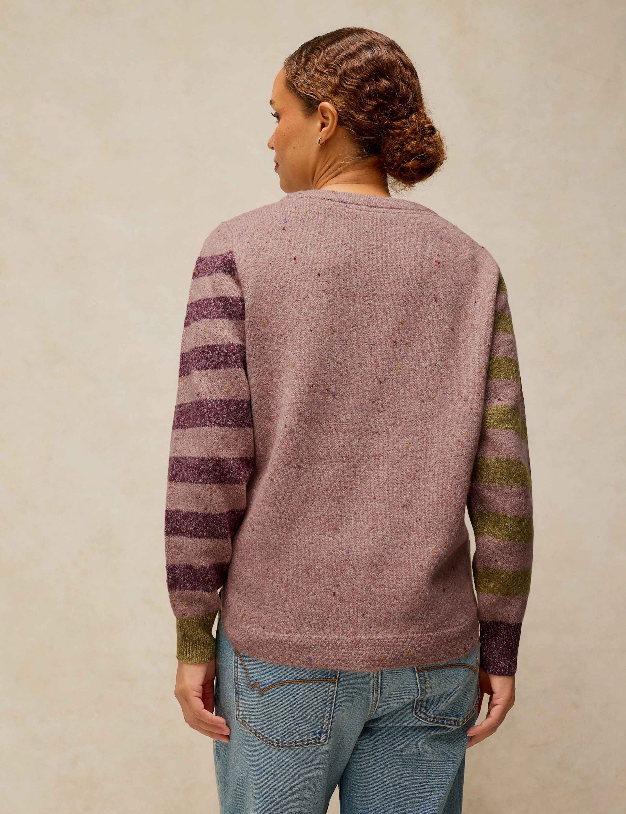 Colour Block Jumper with Cotton 4 of 6