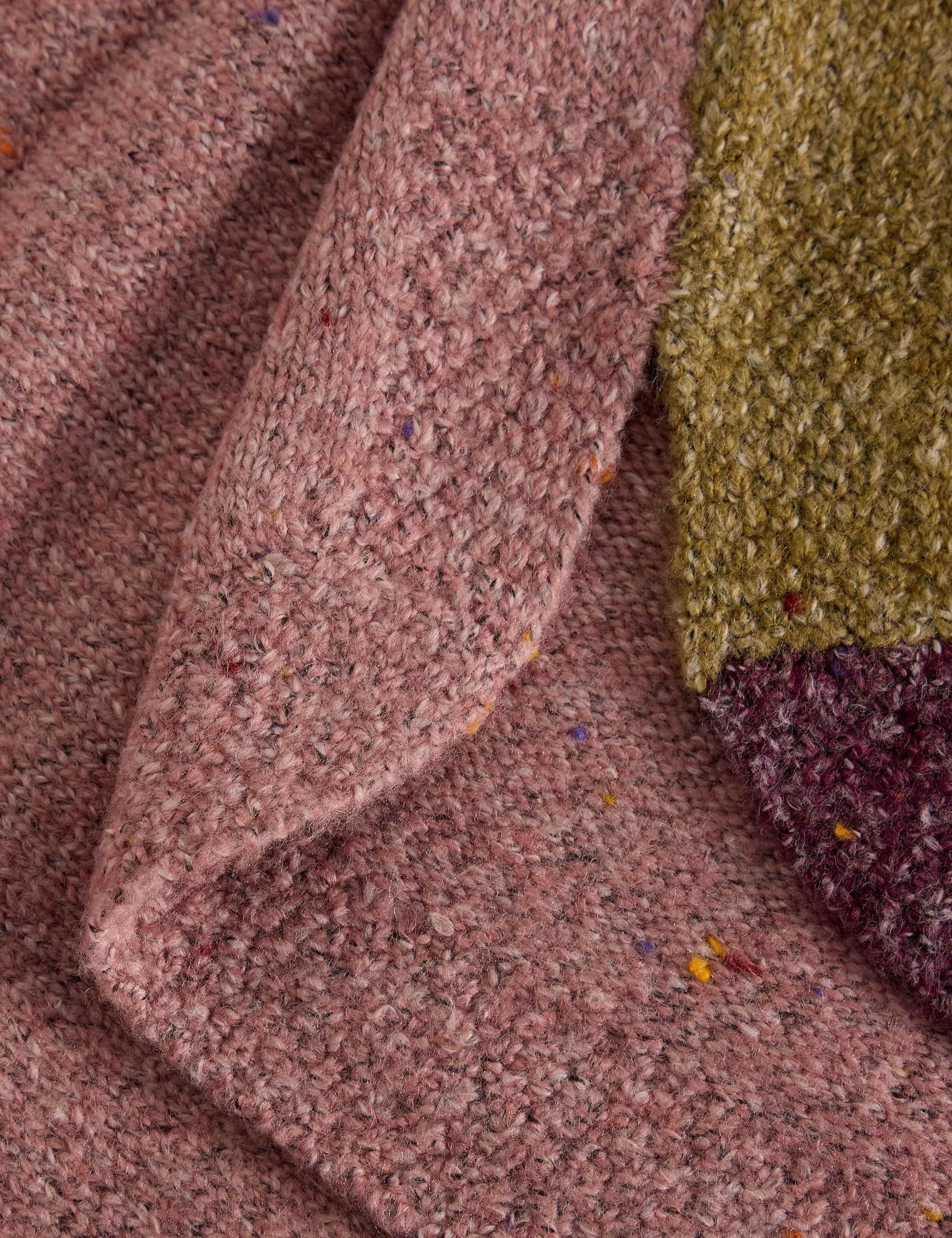 Colour Block Jumper with Cotton 6 of 6