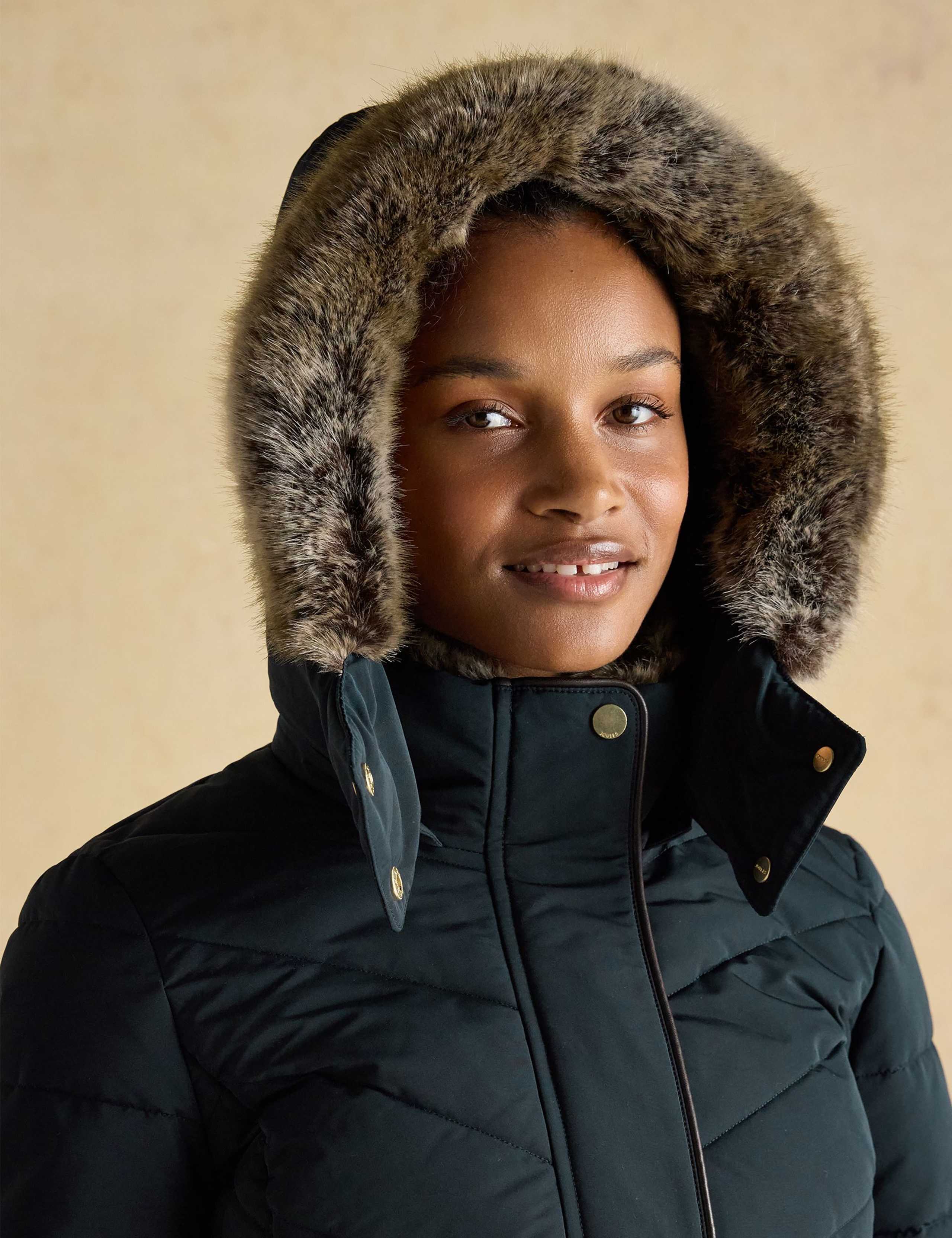 Hooded Quilted Longline Puffer Coat 12 of 13