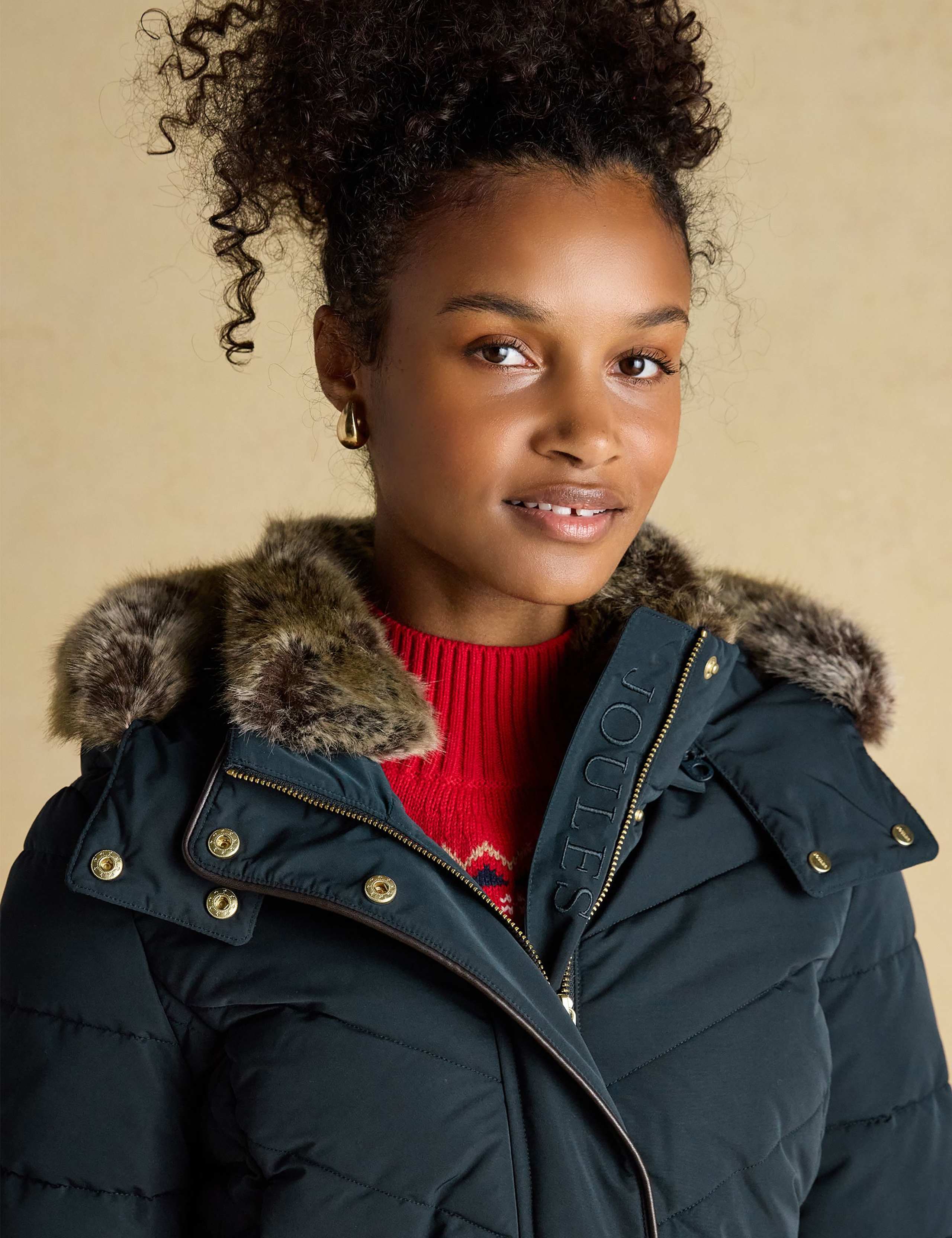 Hooded Quilted Longline Puffer Coat 6 of 13