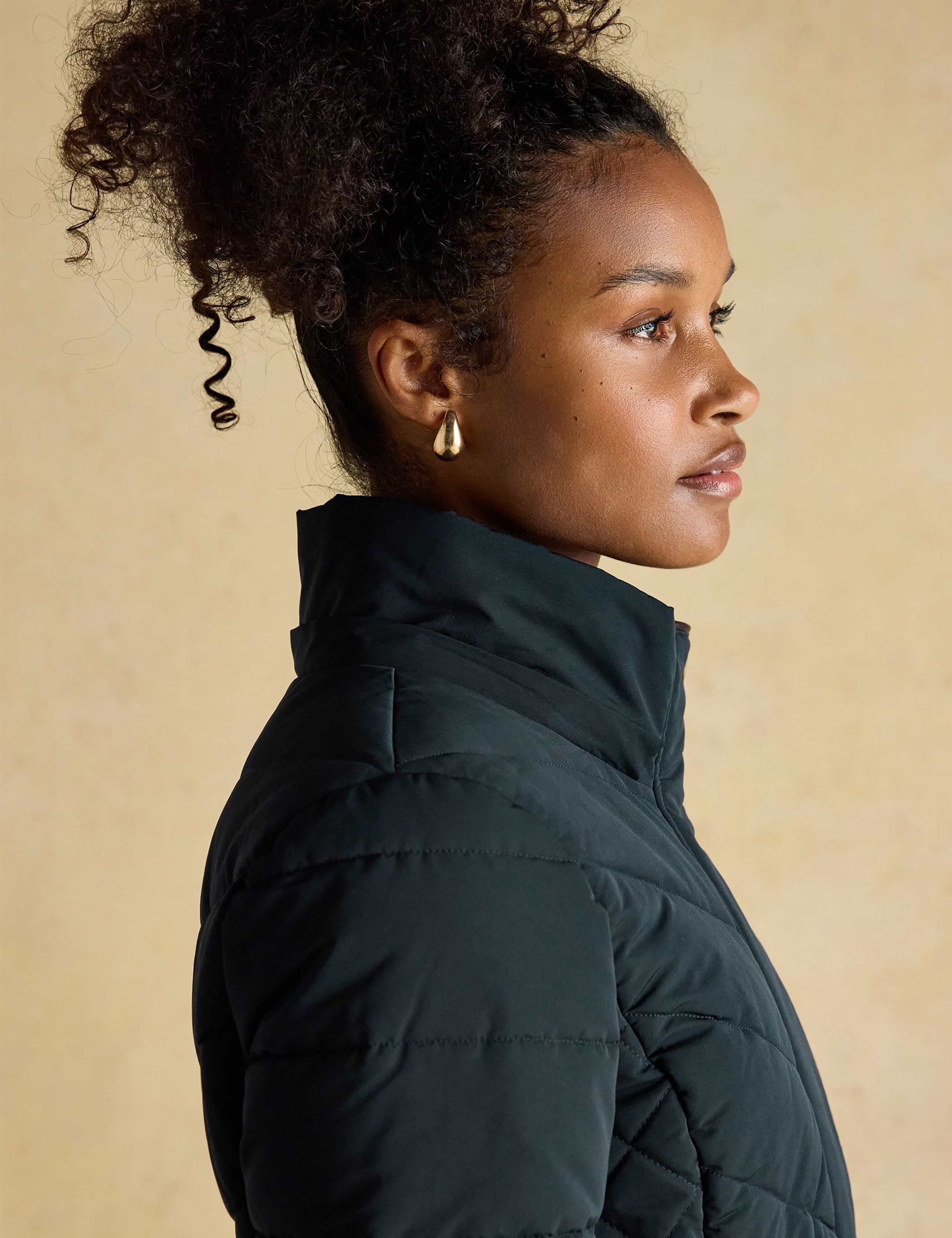 Hooded Quilted Longline Puffer Coat 11 of 13