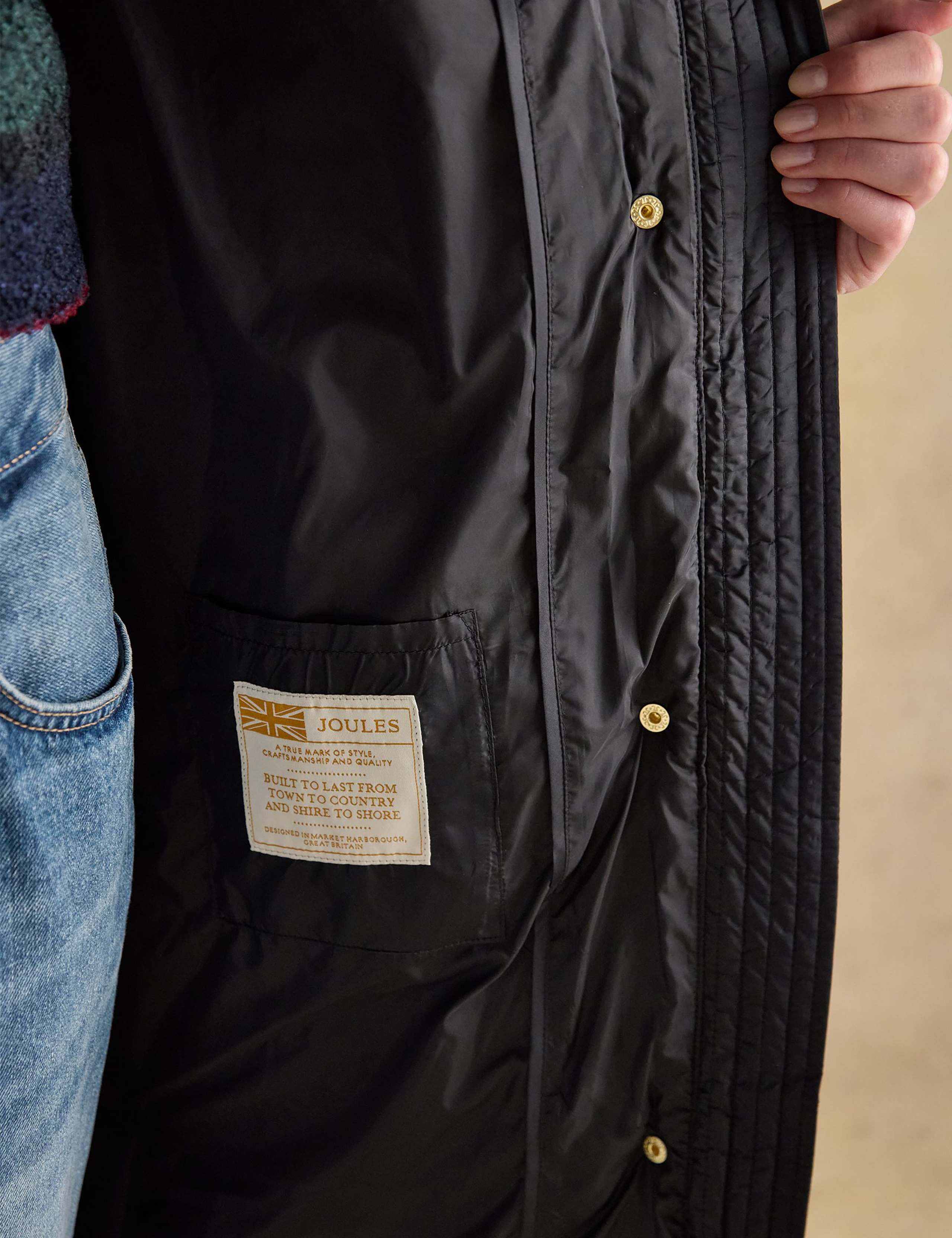 Hooded Padded Quilted Longline Puffer Coat 6 of 11