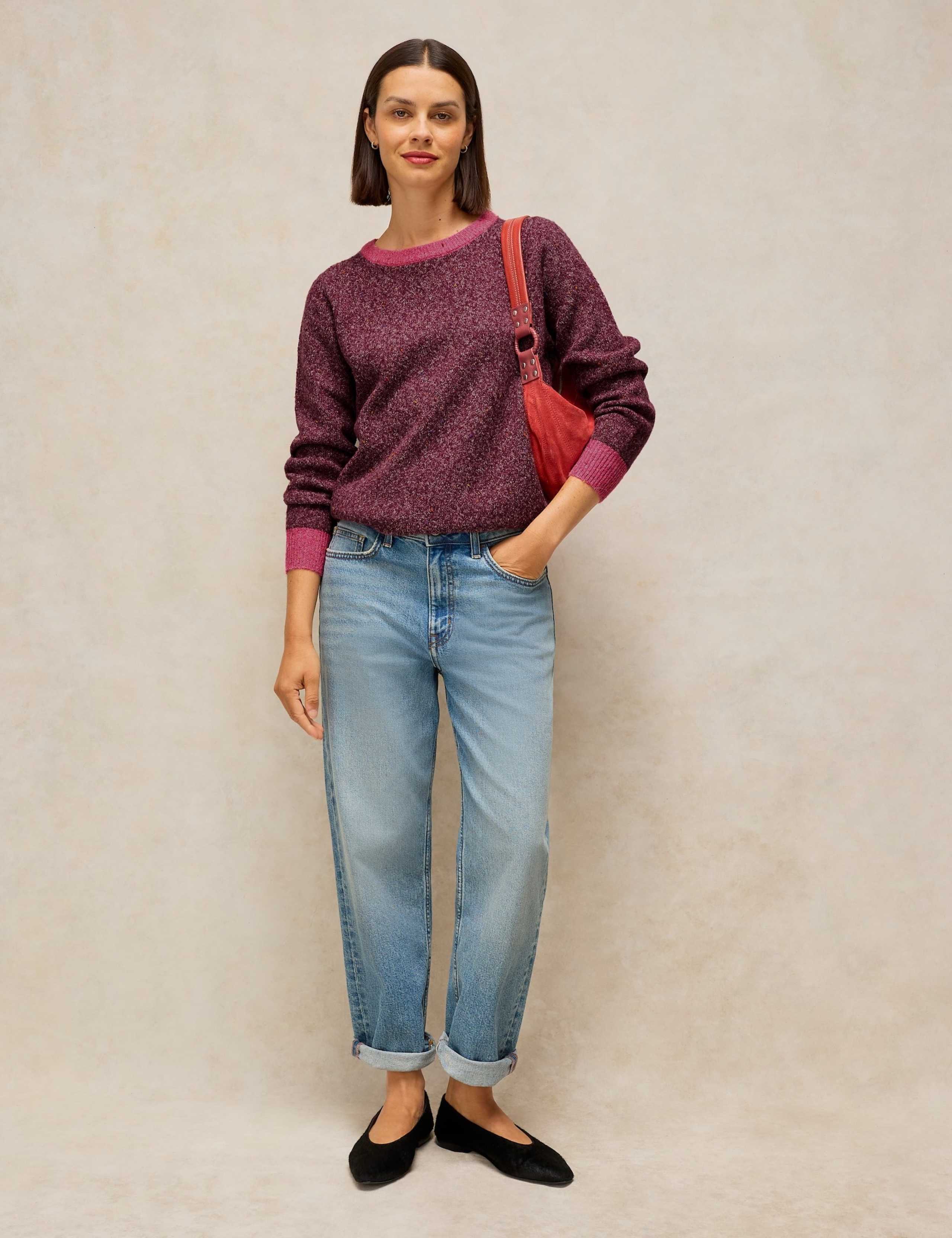 Nep Yarn Crew Neck Jumper 3 of 6