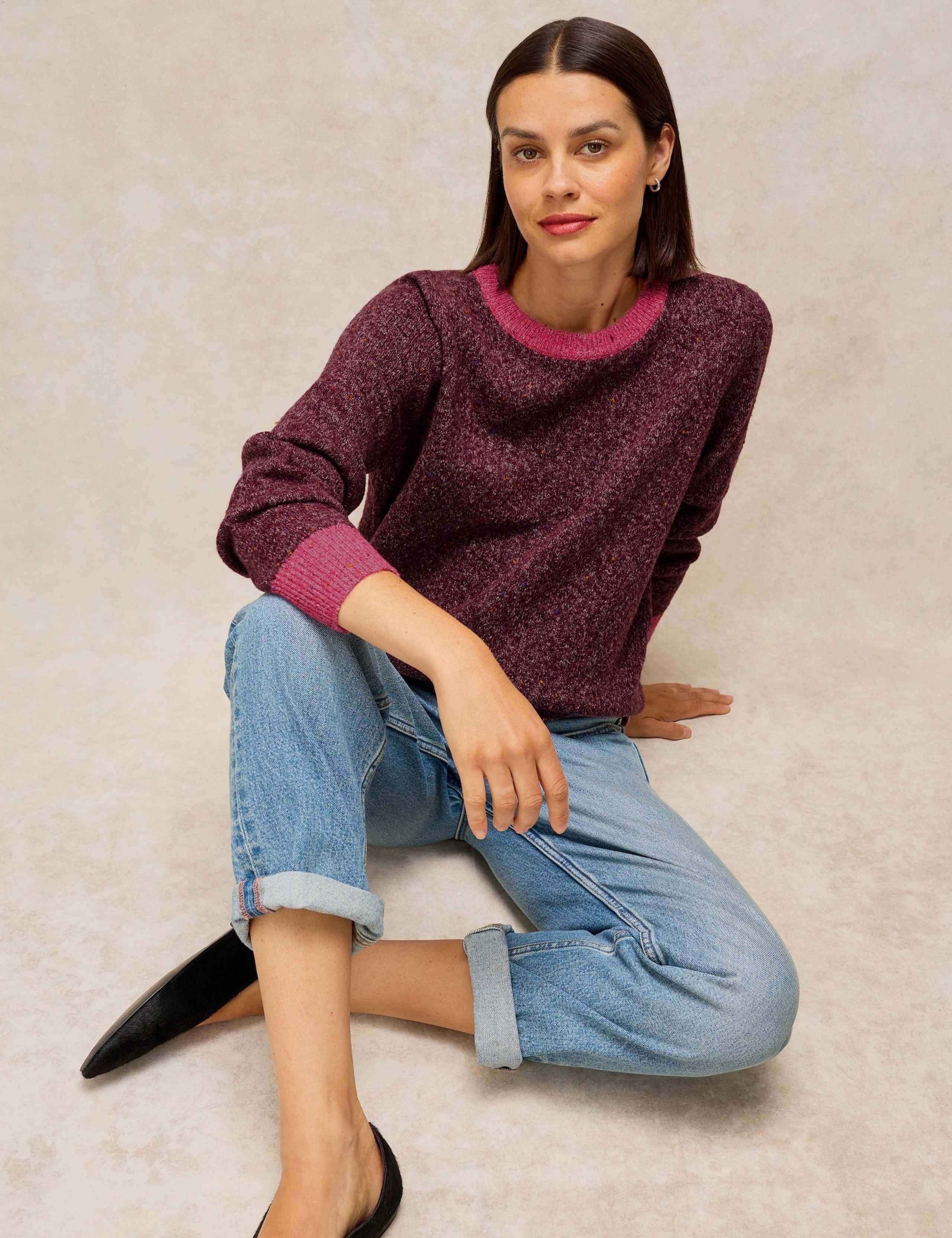 Nep Yarn Crew Neck Jumper 4 of 6
