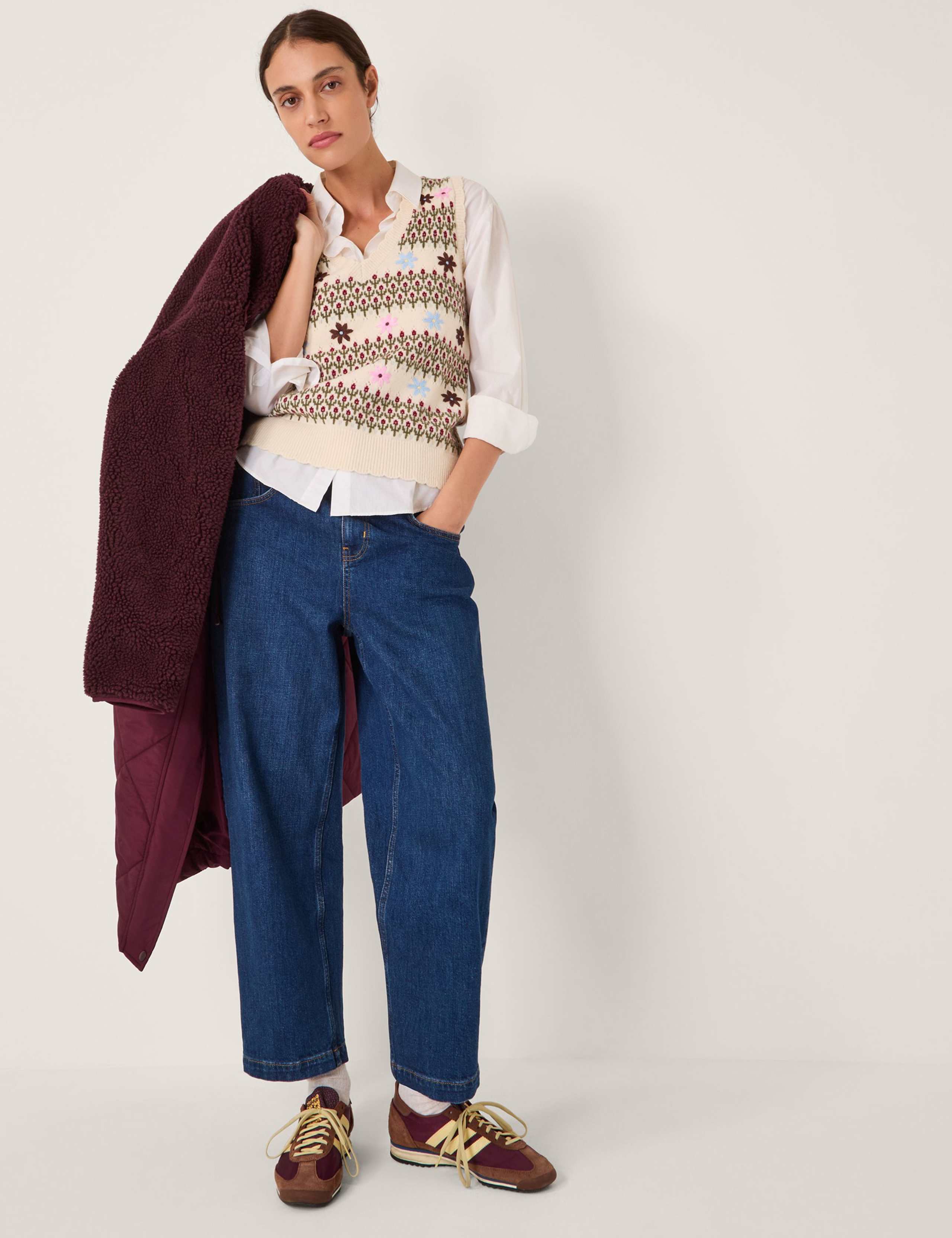 Borg Quilted Coat 4 of 5