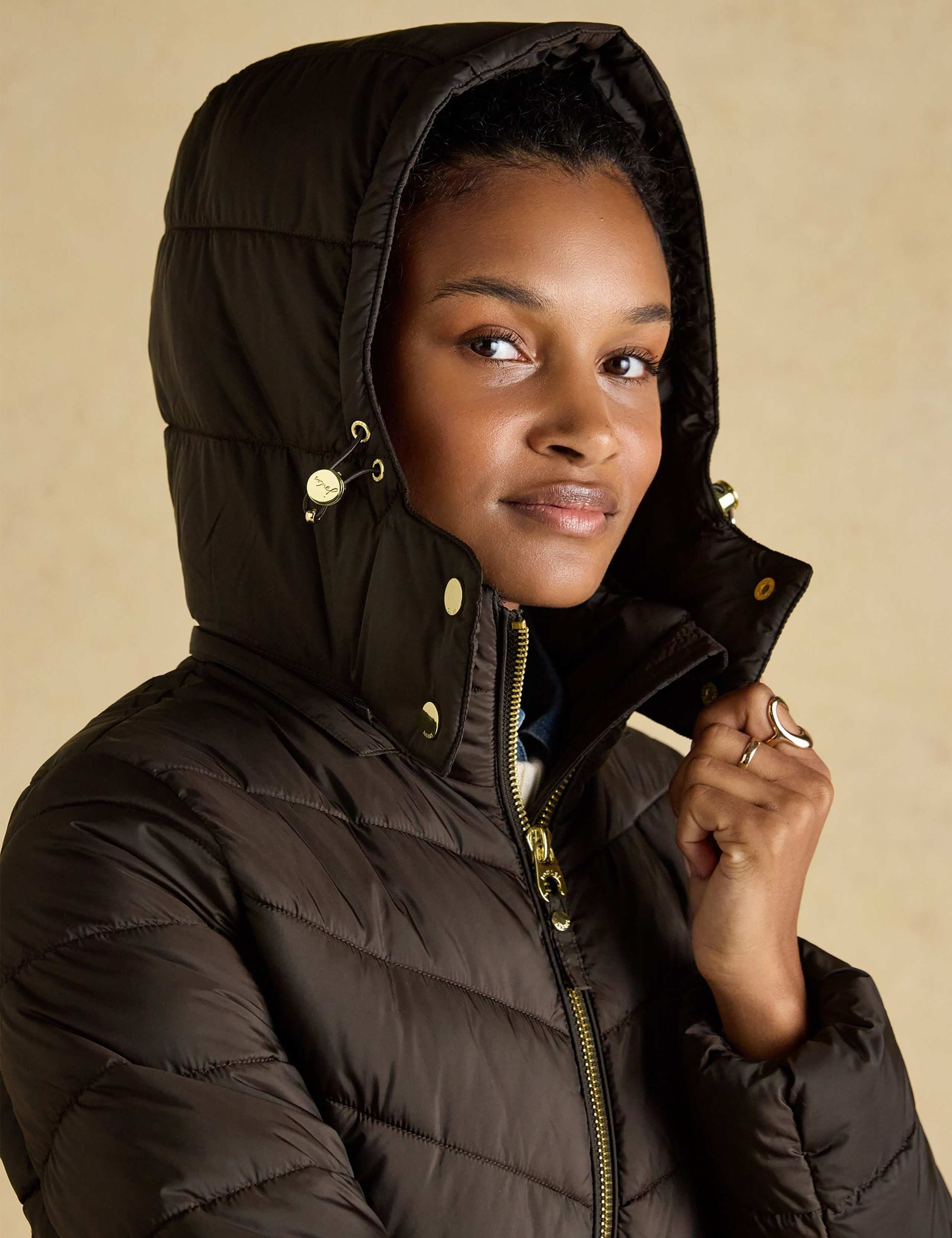 Hooded Quilted Longline Puffer Coat 5 of 8