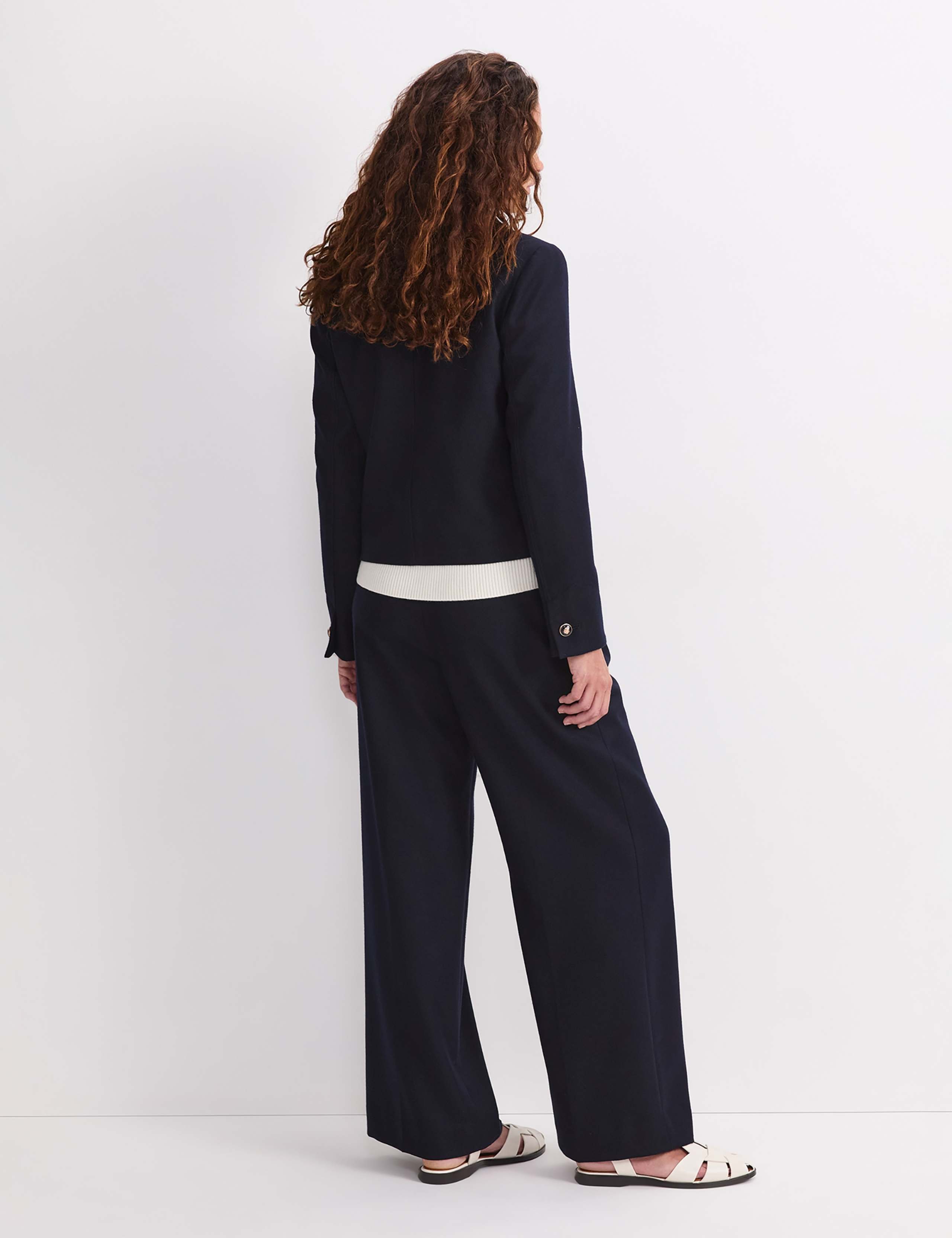 Wool-Rich Cropped Jacket 5 of 7