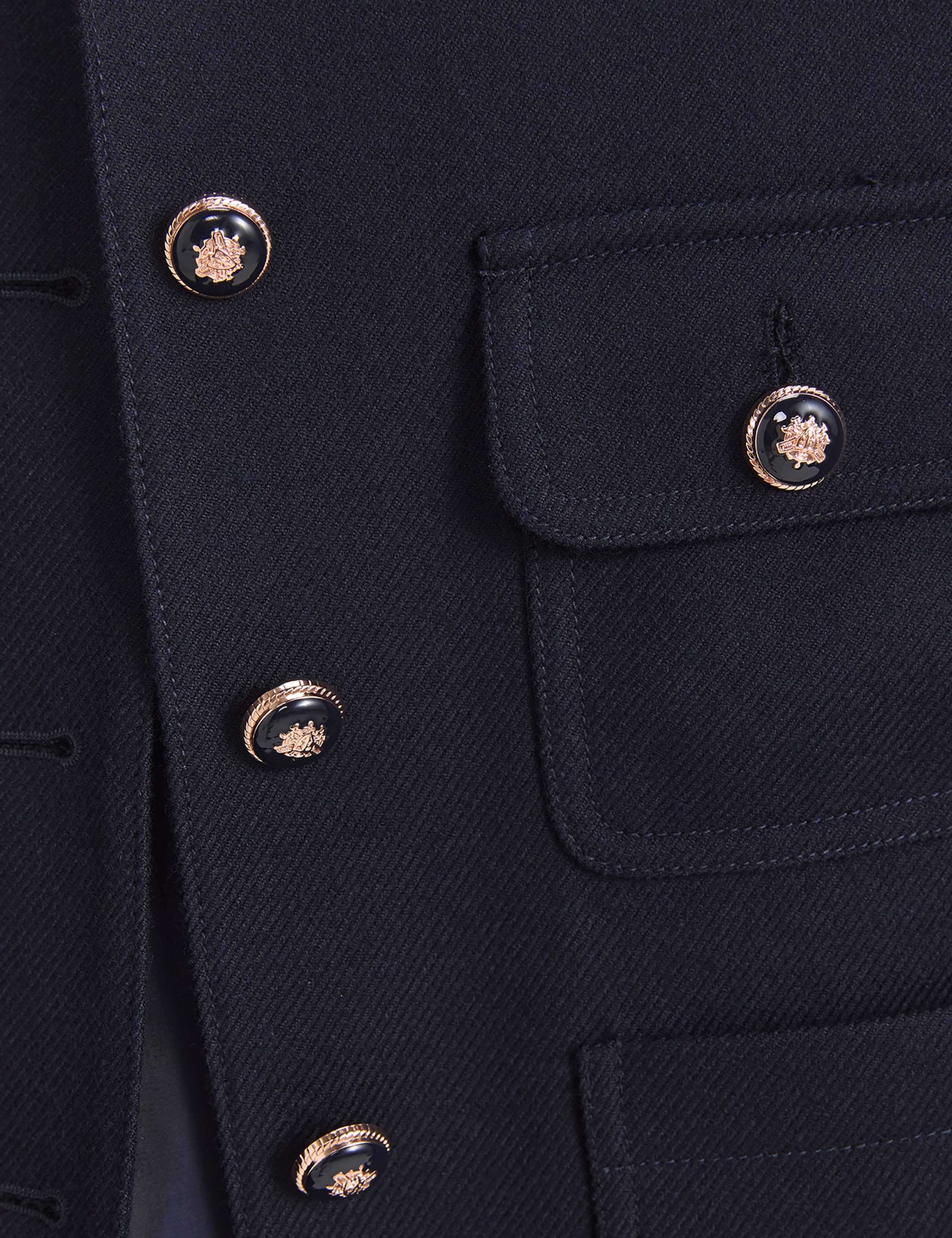 Wool-Rich Cropped Jacket 7 of 7