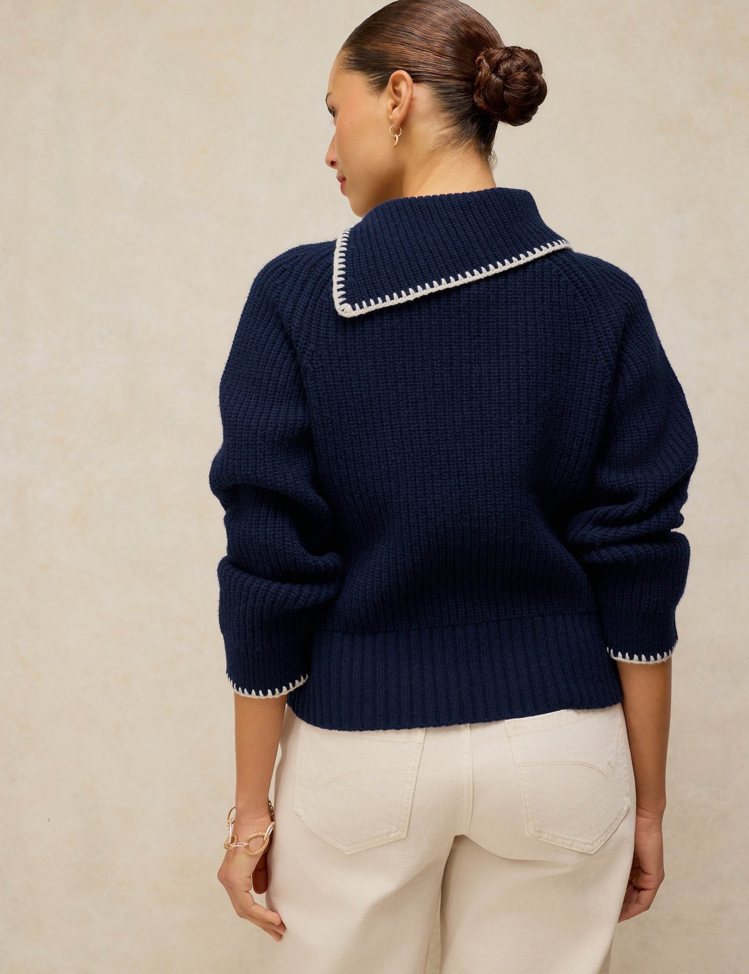 Wool Rich Collared Jumper 4 of 7