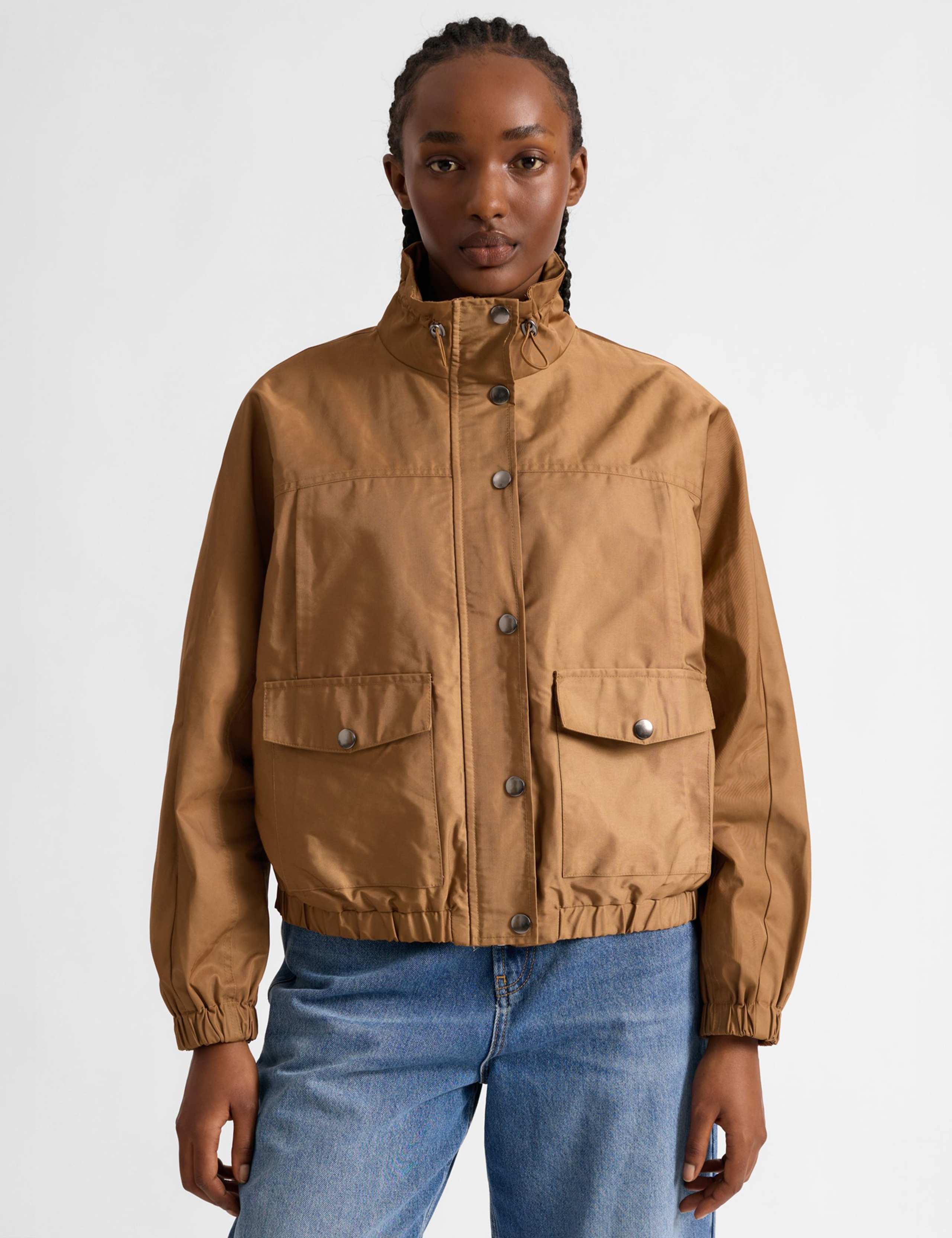 Cotton Blend Utility Jacket 3 of 6