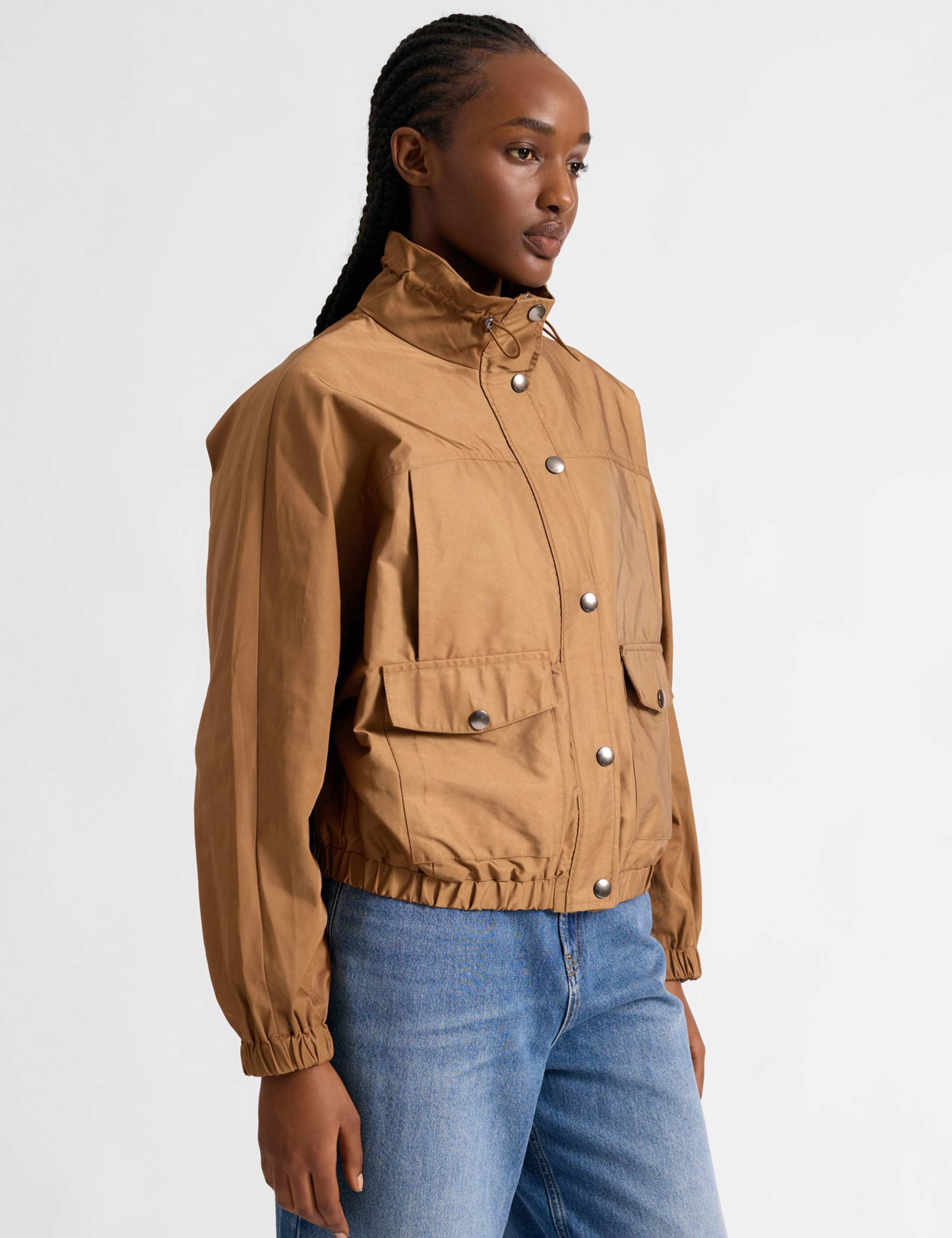 Cotton Blend Utility Jacket 5 of 6