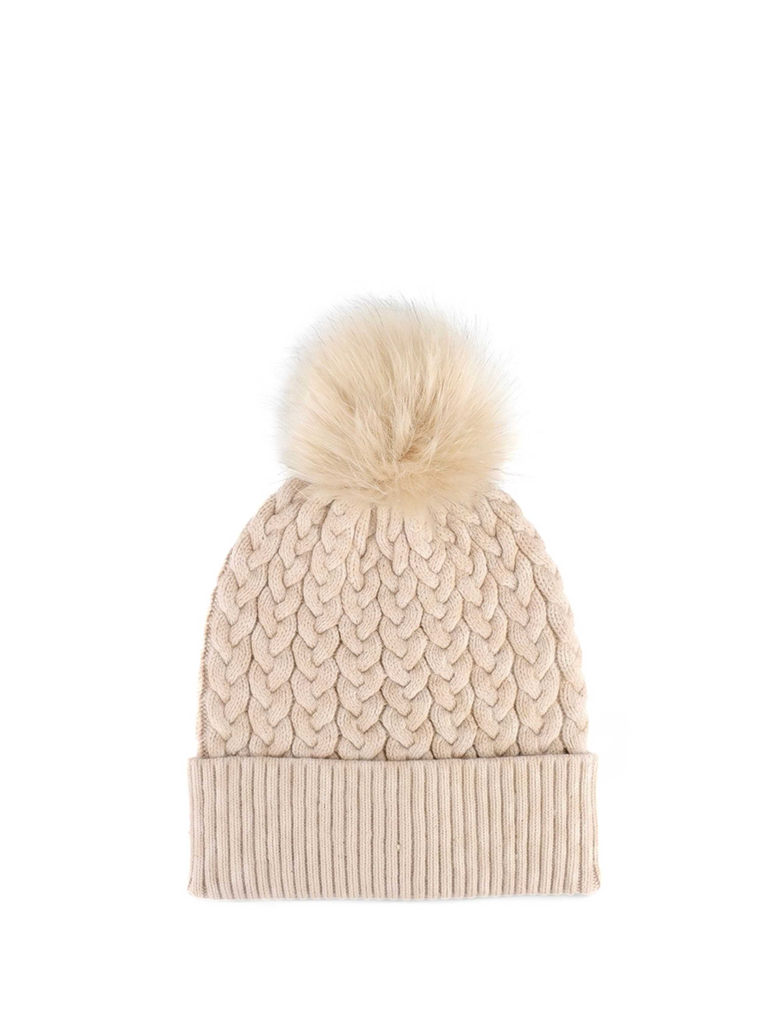 Knitted Pom Hat And Scarf Set 4 of 4