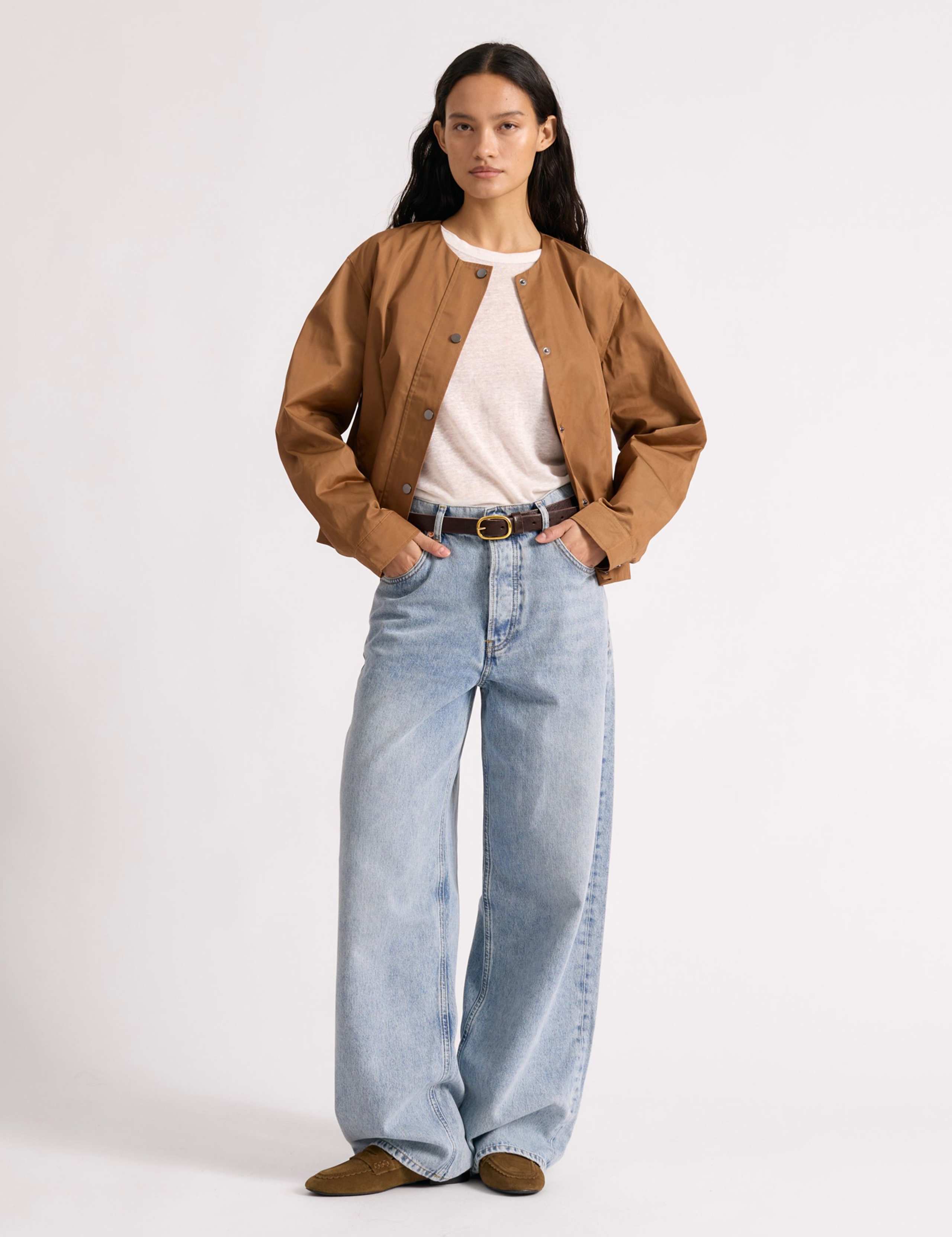 Cotton Blend Lightweight Jacket 3 of 6