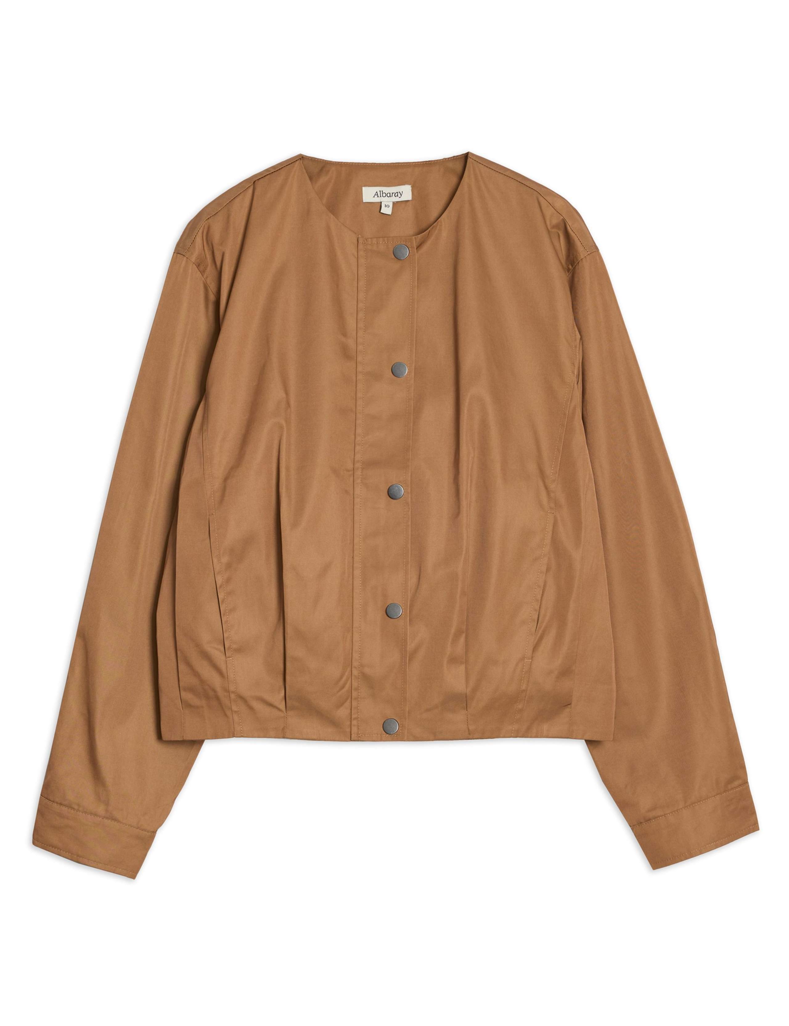 Cotton Blend Lightweight Jacket 2 of 6