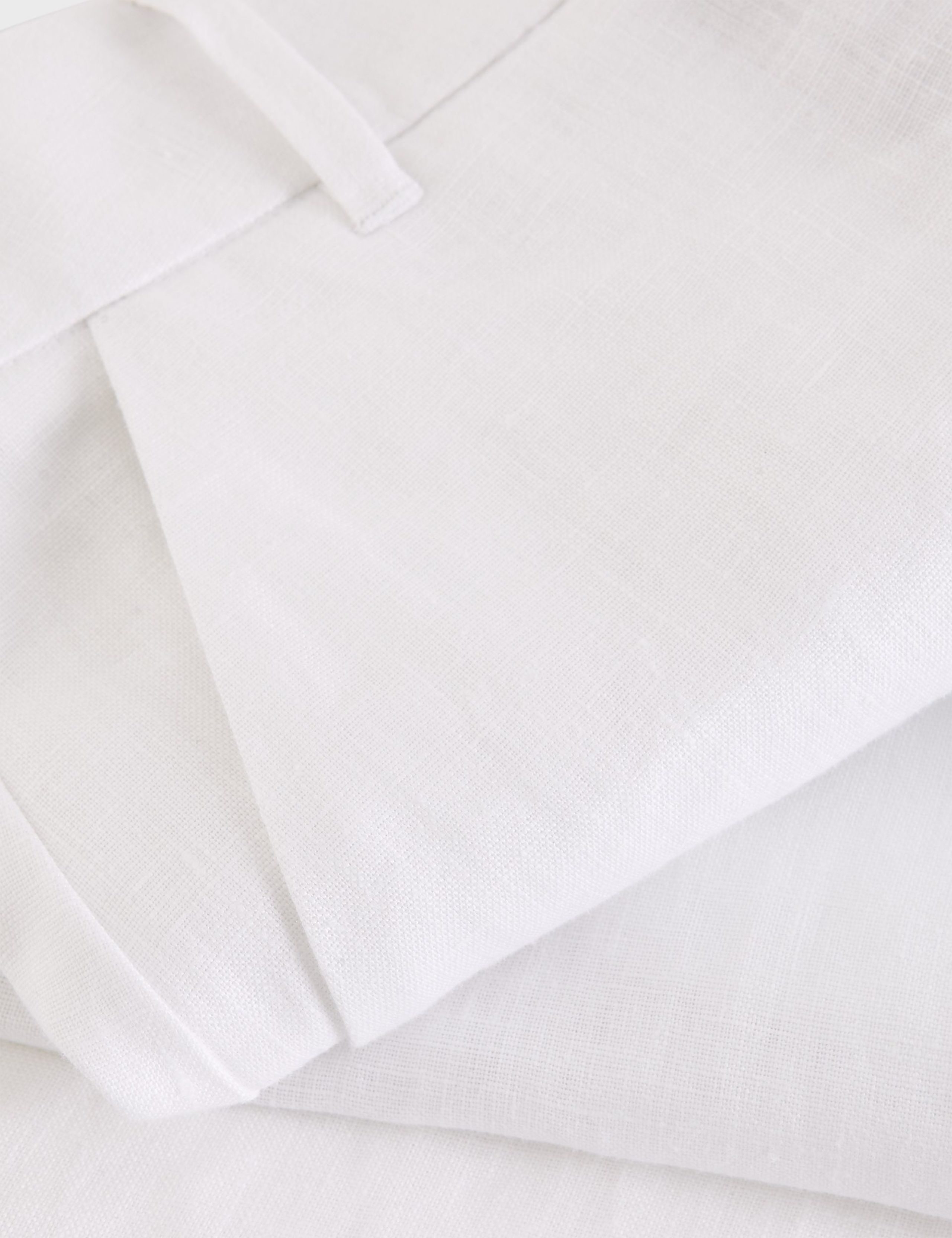 Pure Linen Wide Leg Trousers 7 of 7