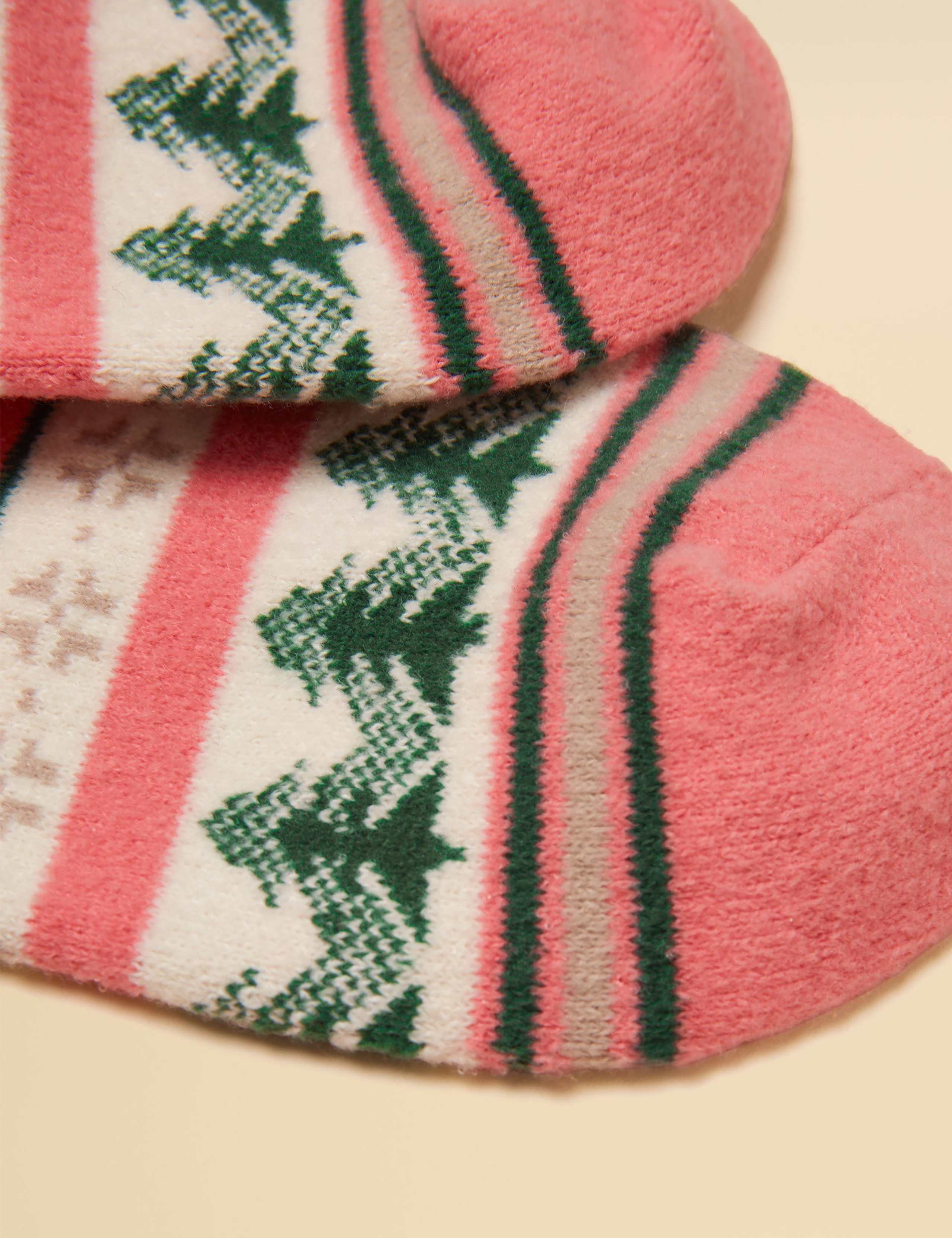 Fair Isle Ankle Socks QT 3 of 3