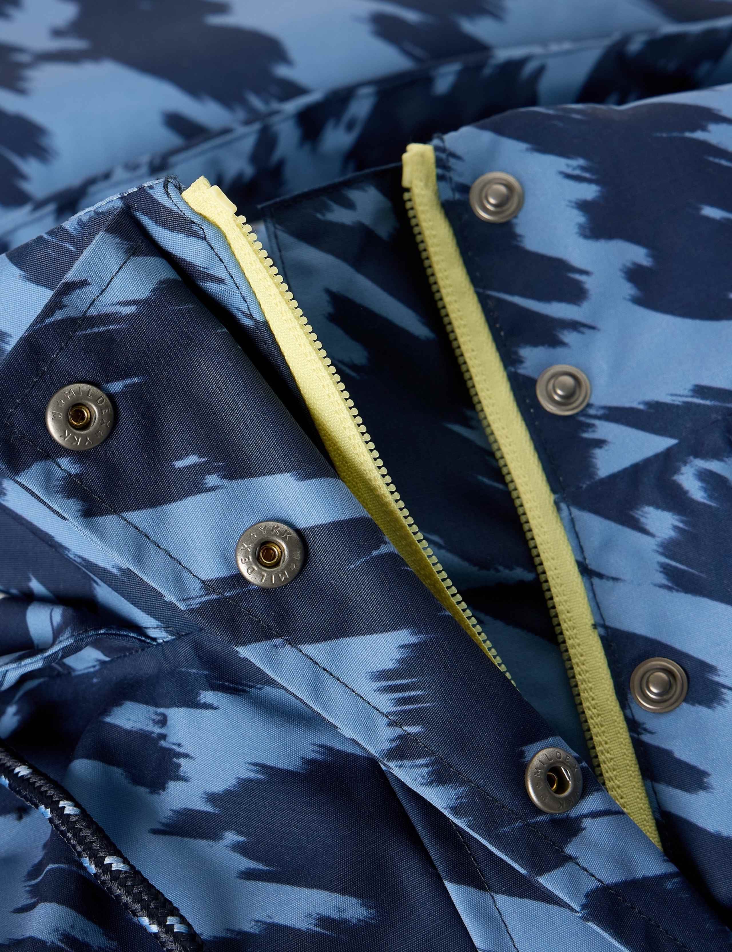 Waterproof Printed Padded Hooded Short Coat 6 of 6