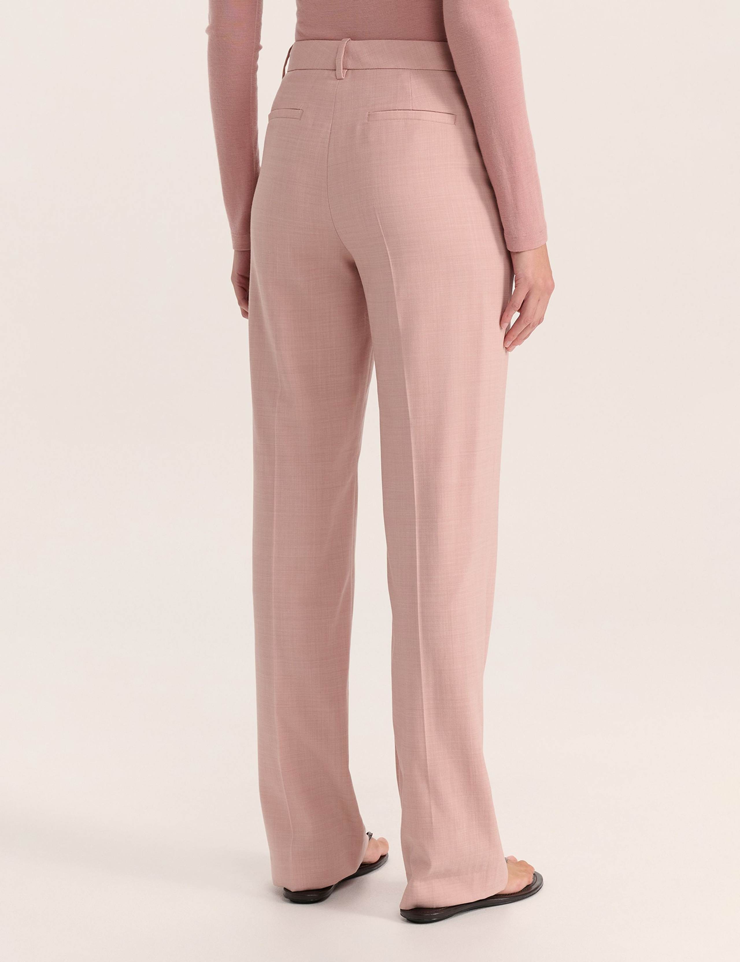 Wool Rich Seam Detail Wide Leg Trousers 5 of 6