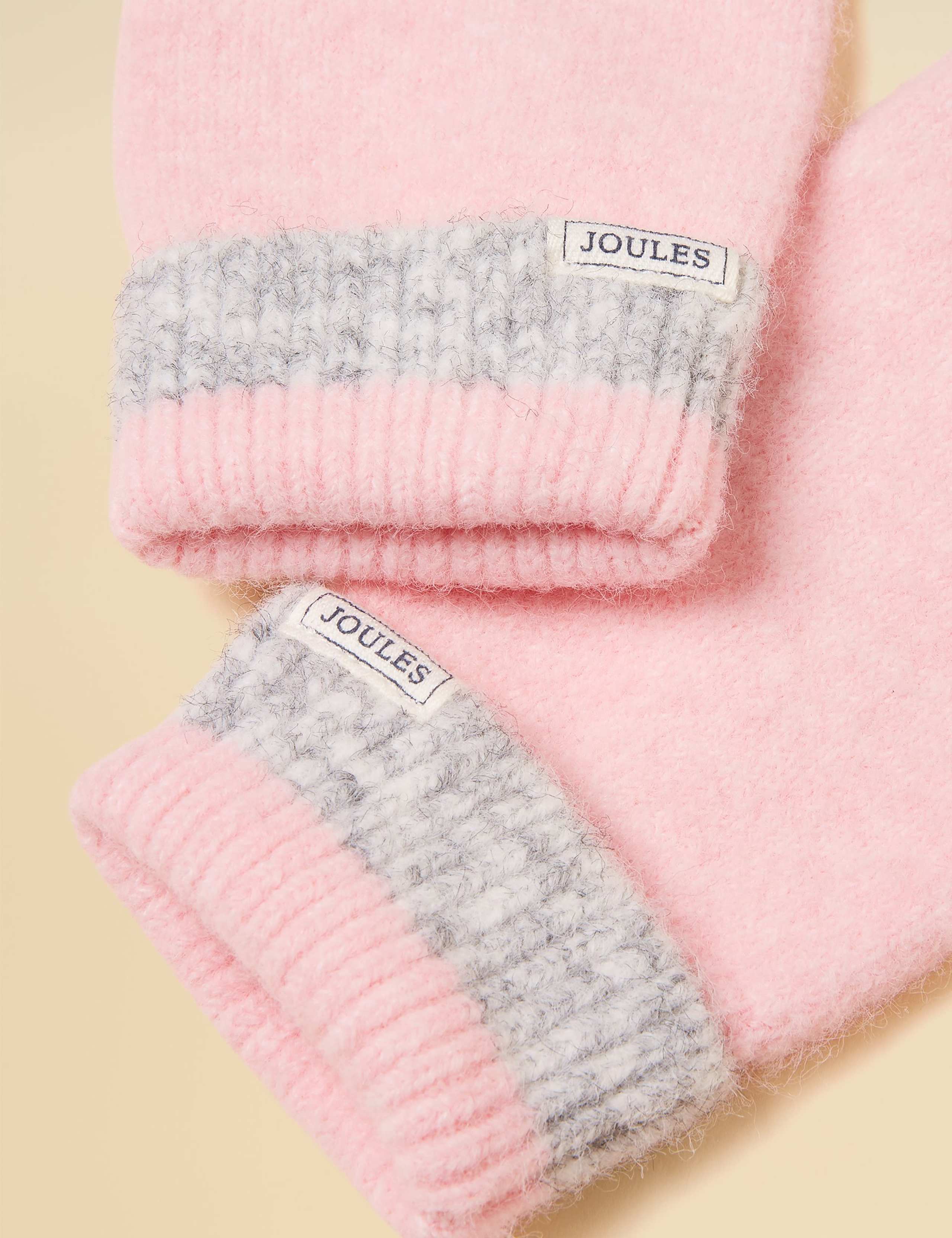 Colour Block Textured Gloves 3 of 3