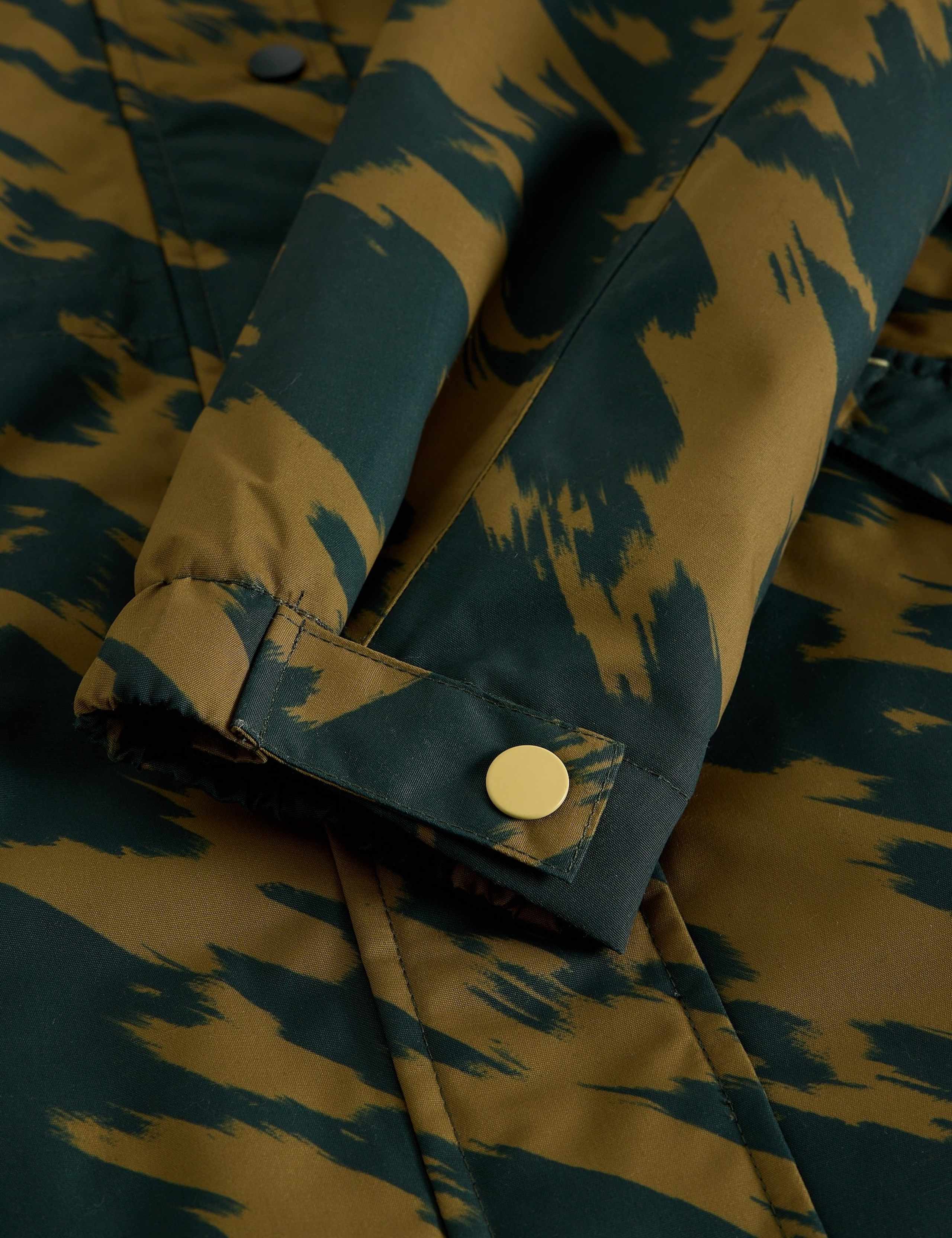 Waterproof Printed Hooded Longline Coat 6 of 6
