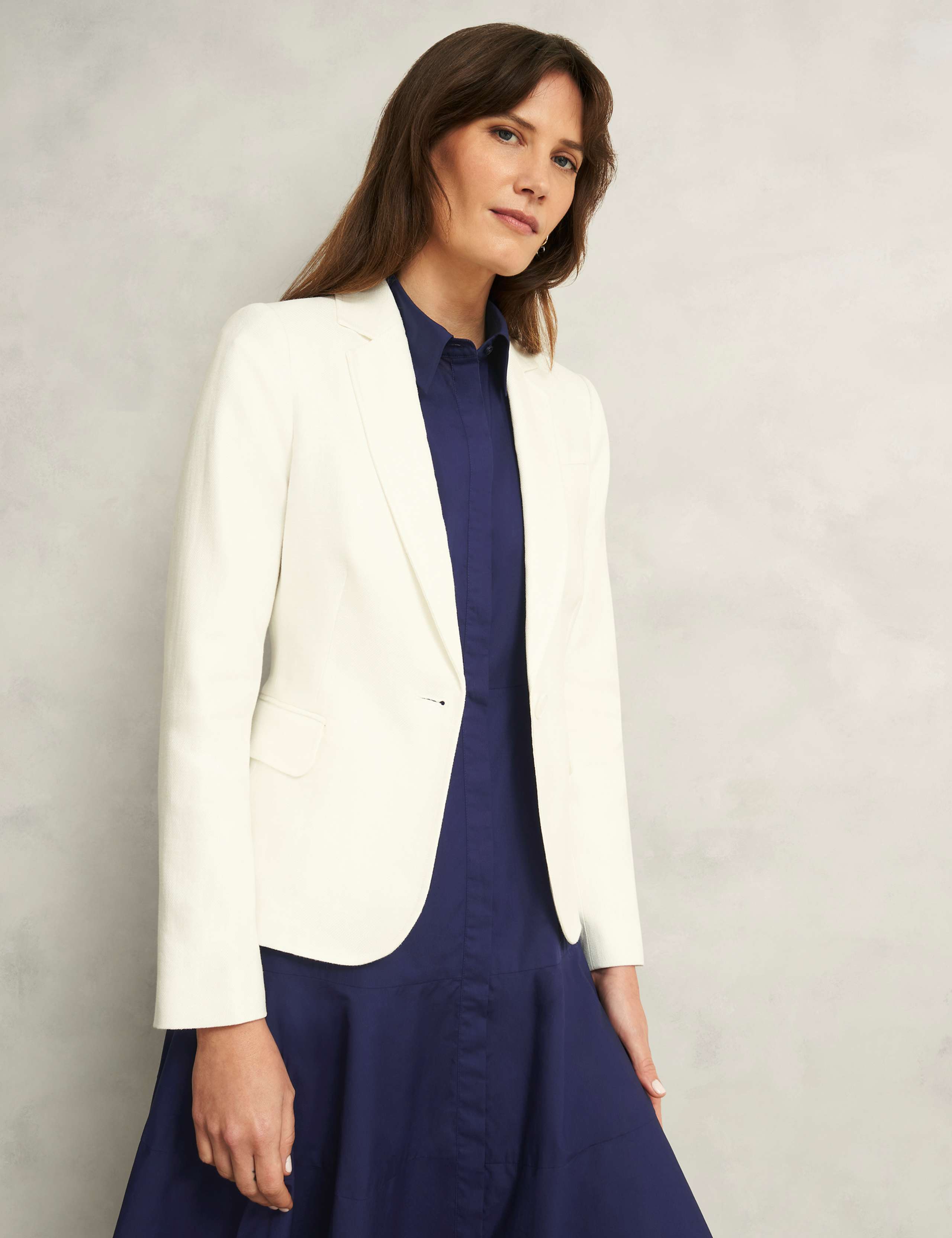Pure Cotton Midi Shirt Dress 4 of 7