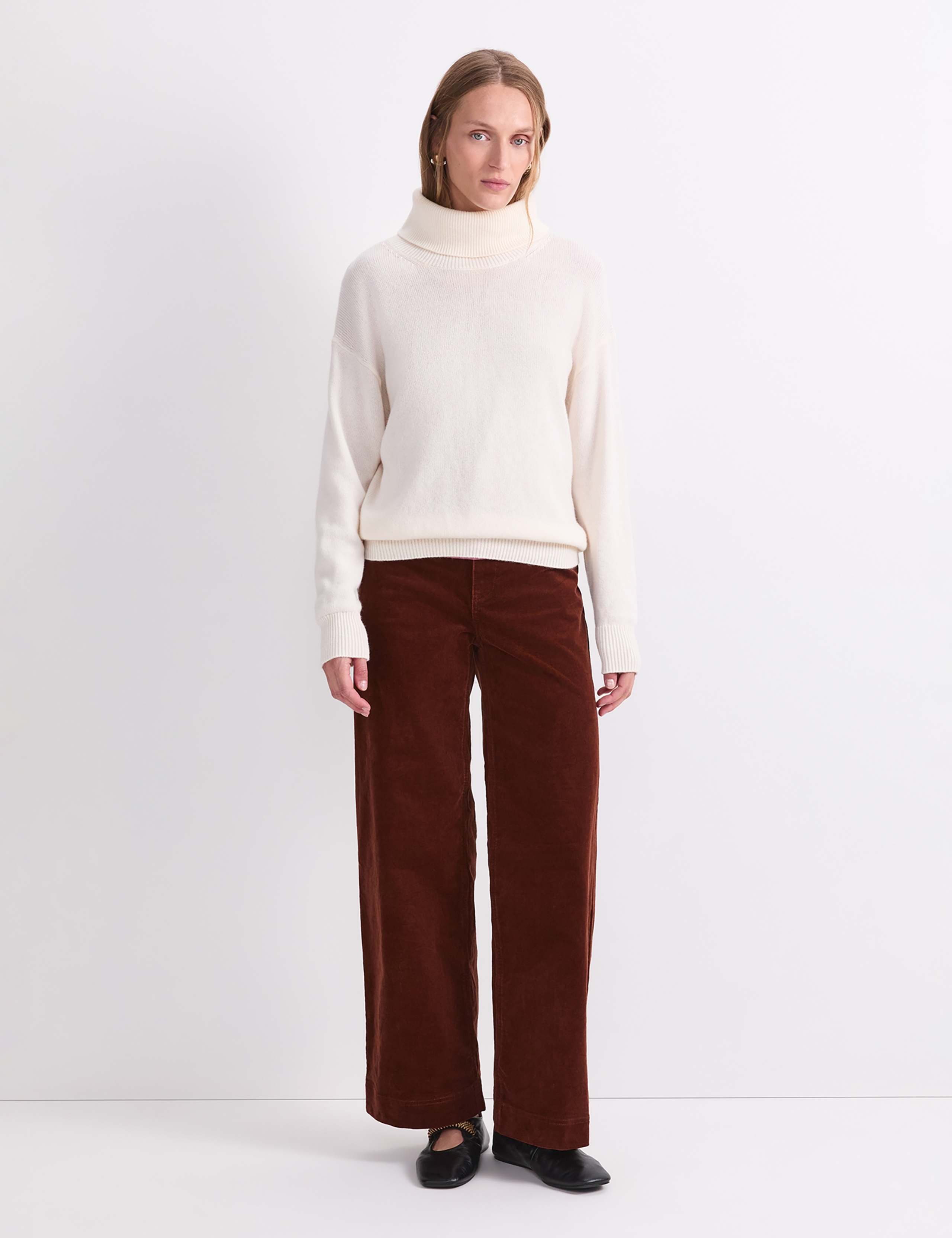 Pure Wool Roll Neck Jumper 2 of 6