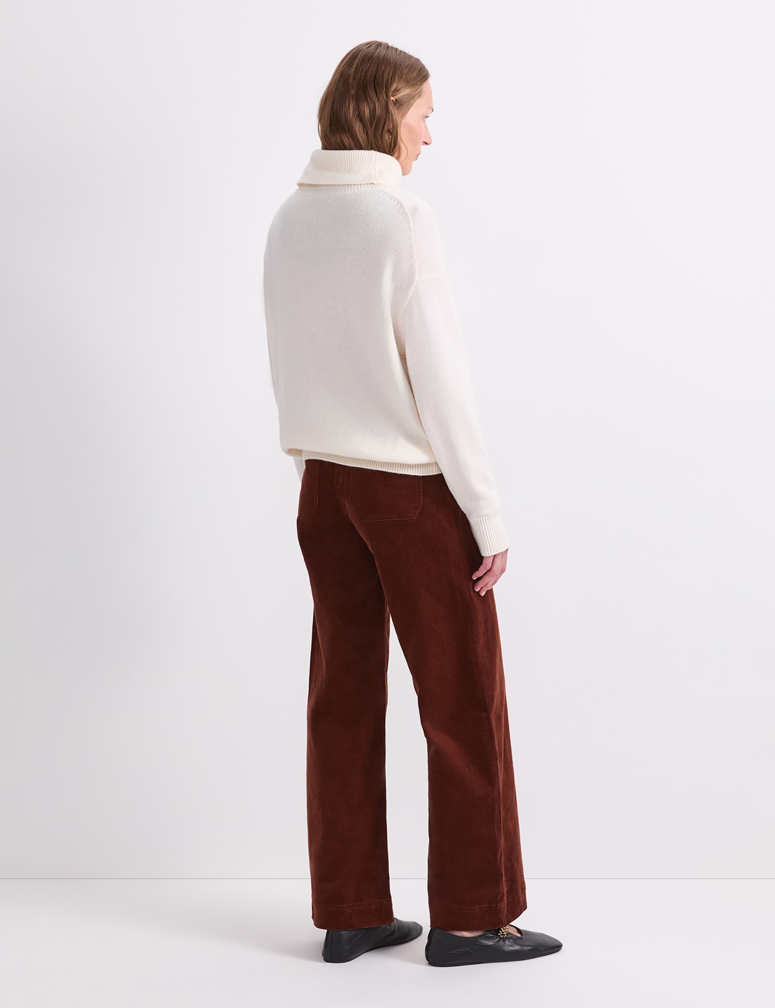 Pure Wool Roll Neck Jumper 4 of 6