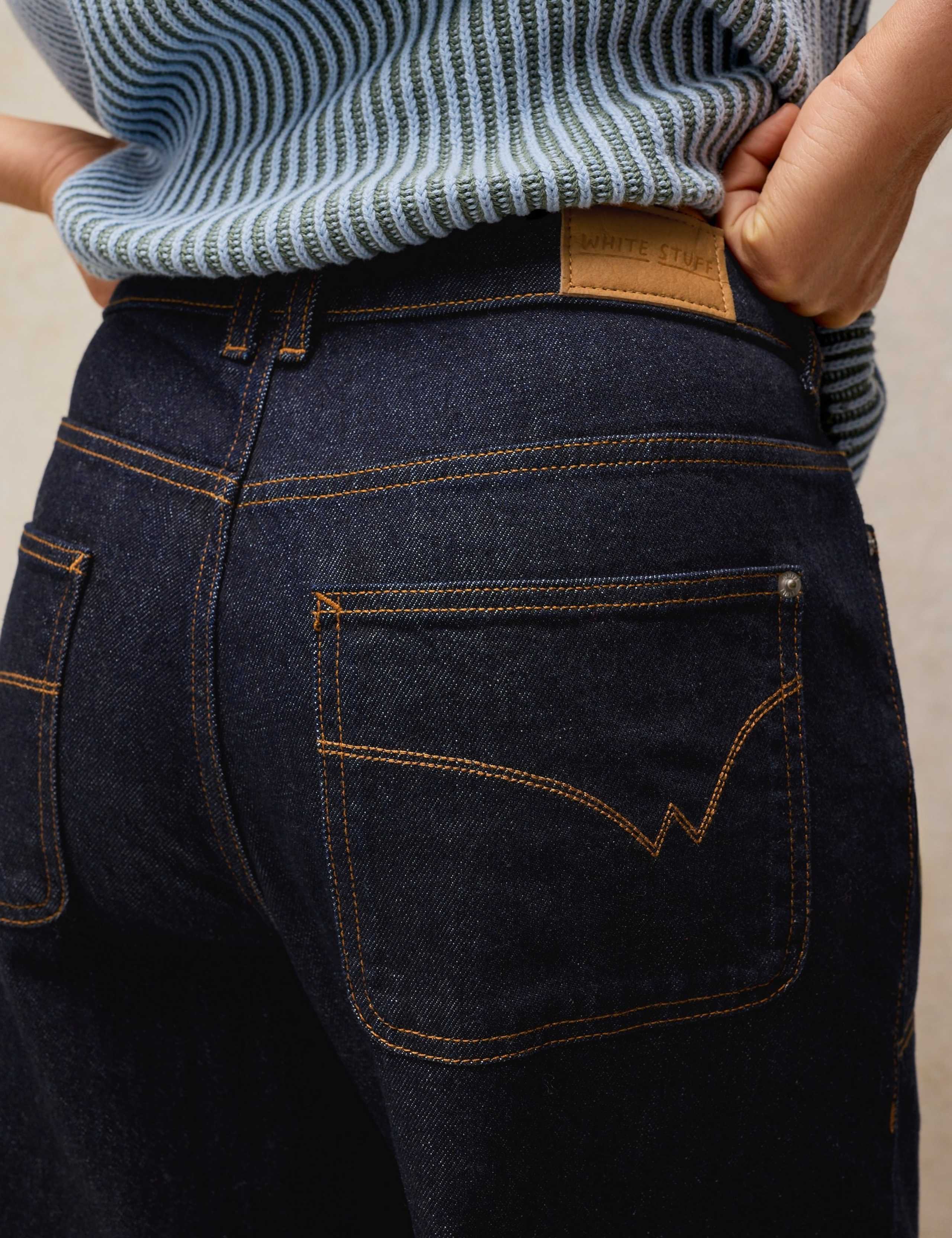 Mid Rise Wide Leg Jeans 5 of 6