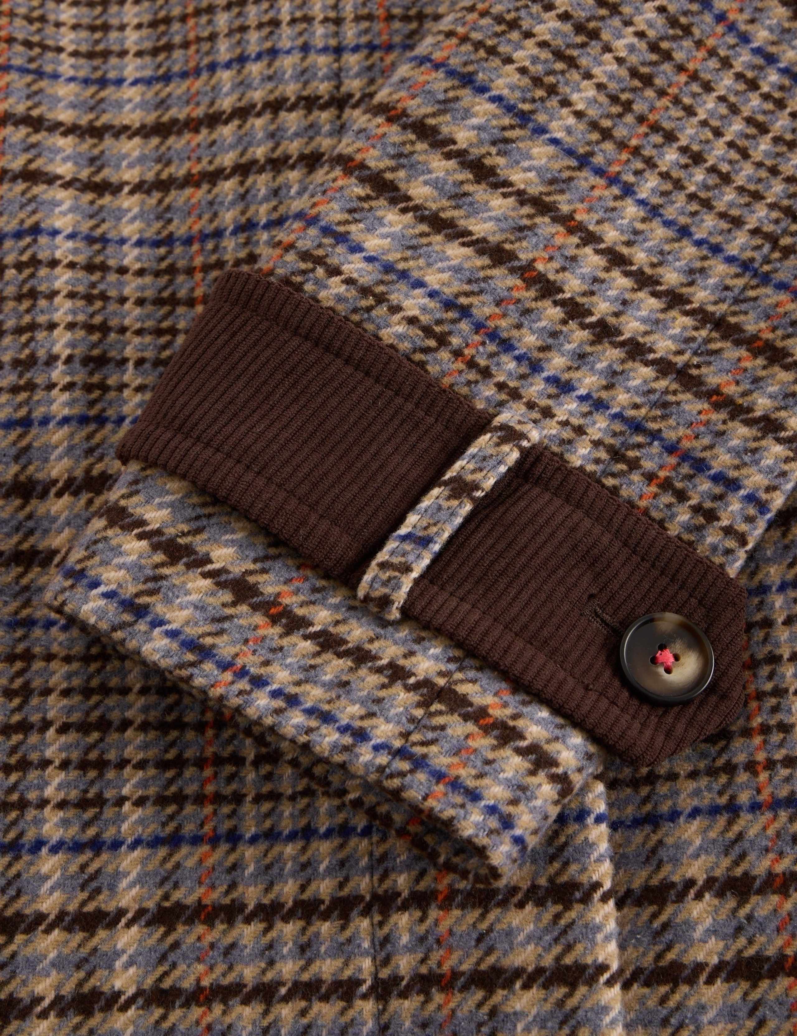 Checked Coat with Wool 6 of 6