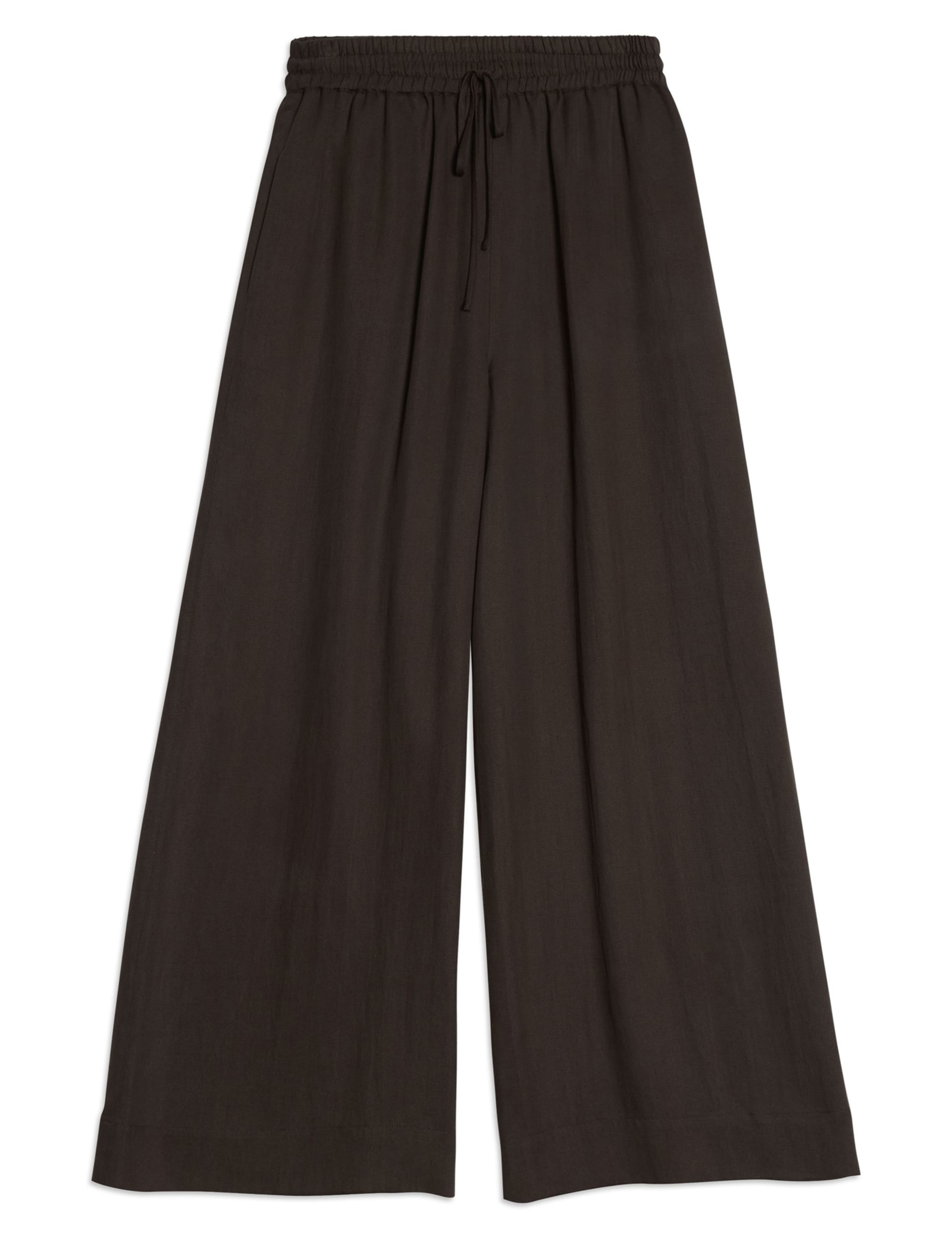 Tencel™ Rich Wide Leg Trousers 2 of 4