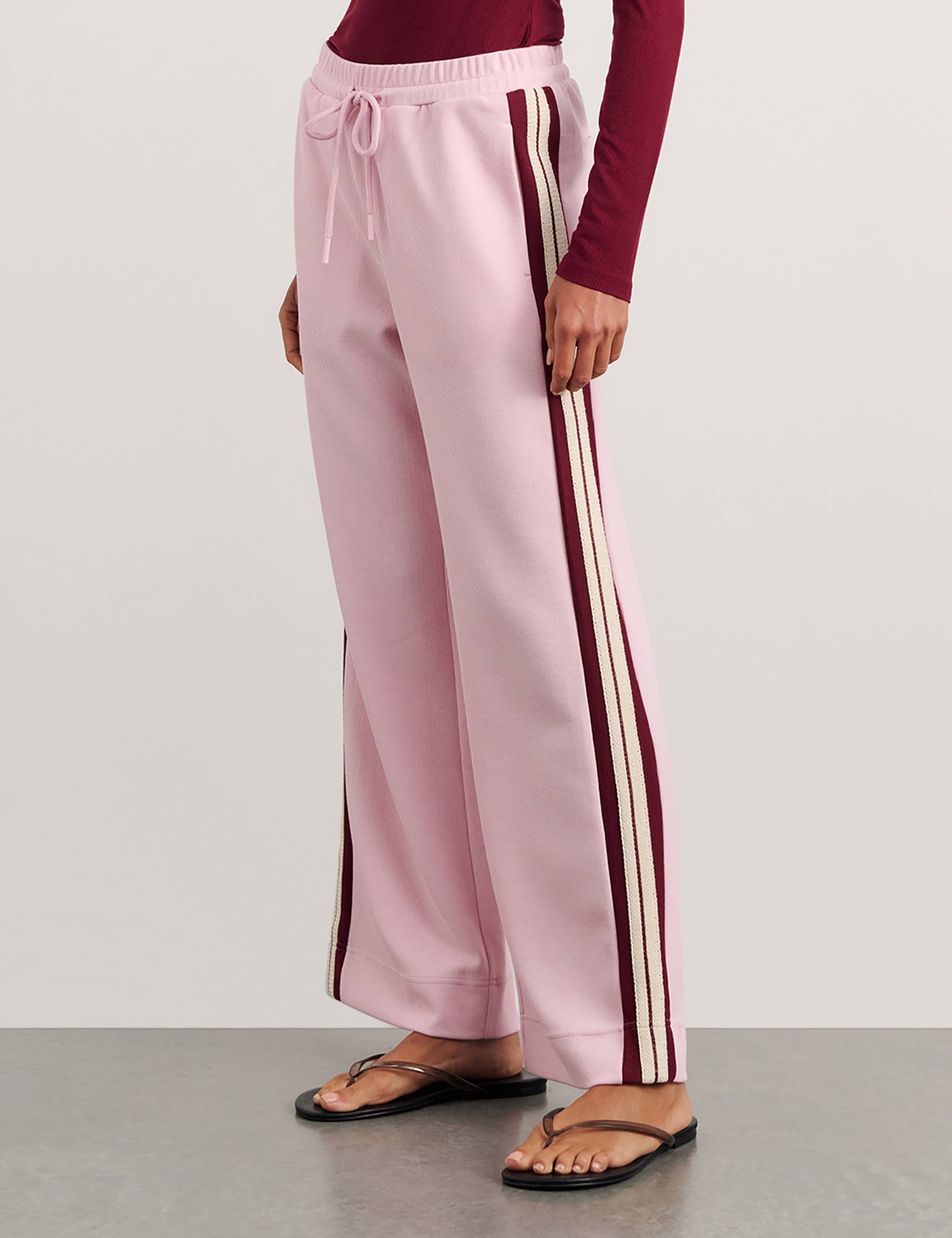 Side Stripe Wide Leg Joggers 5 of 7