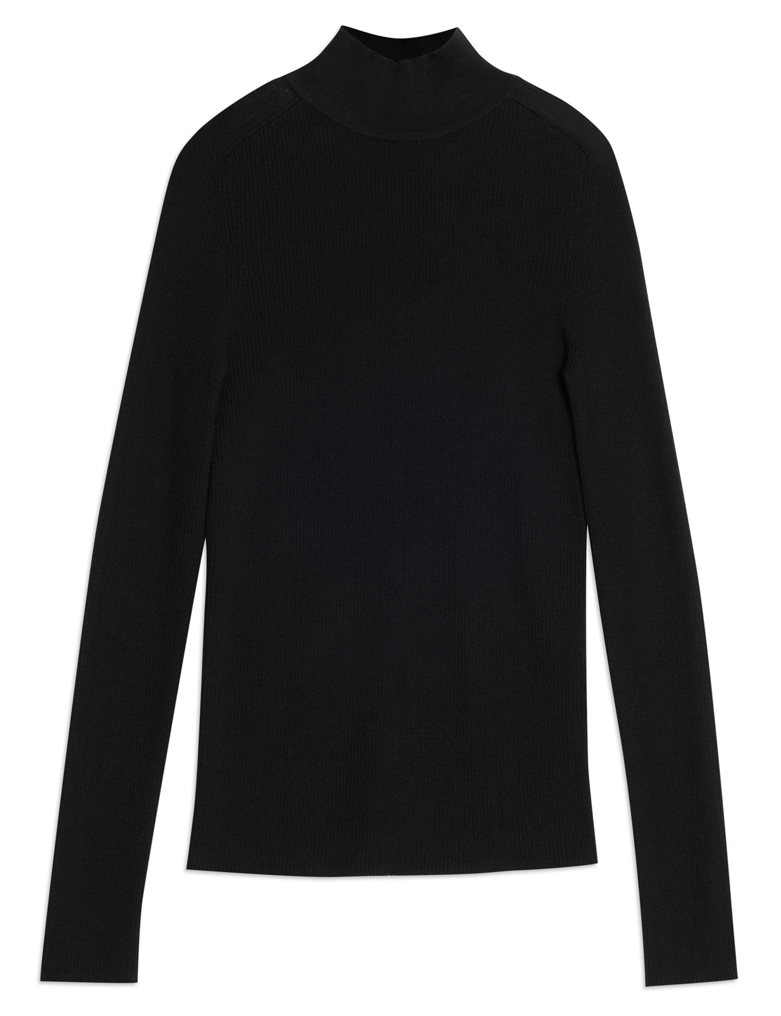 Ribbed Funnel Neck Jumper 2 of 4