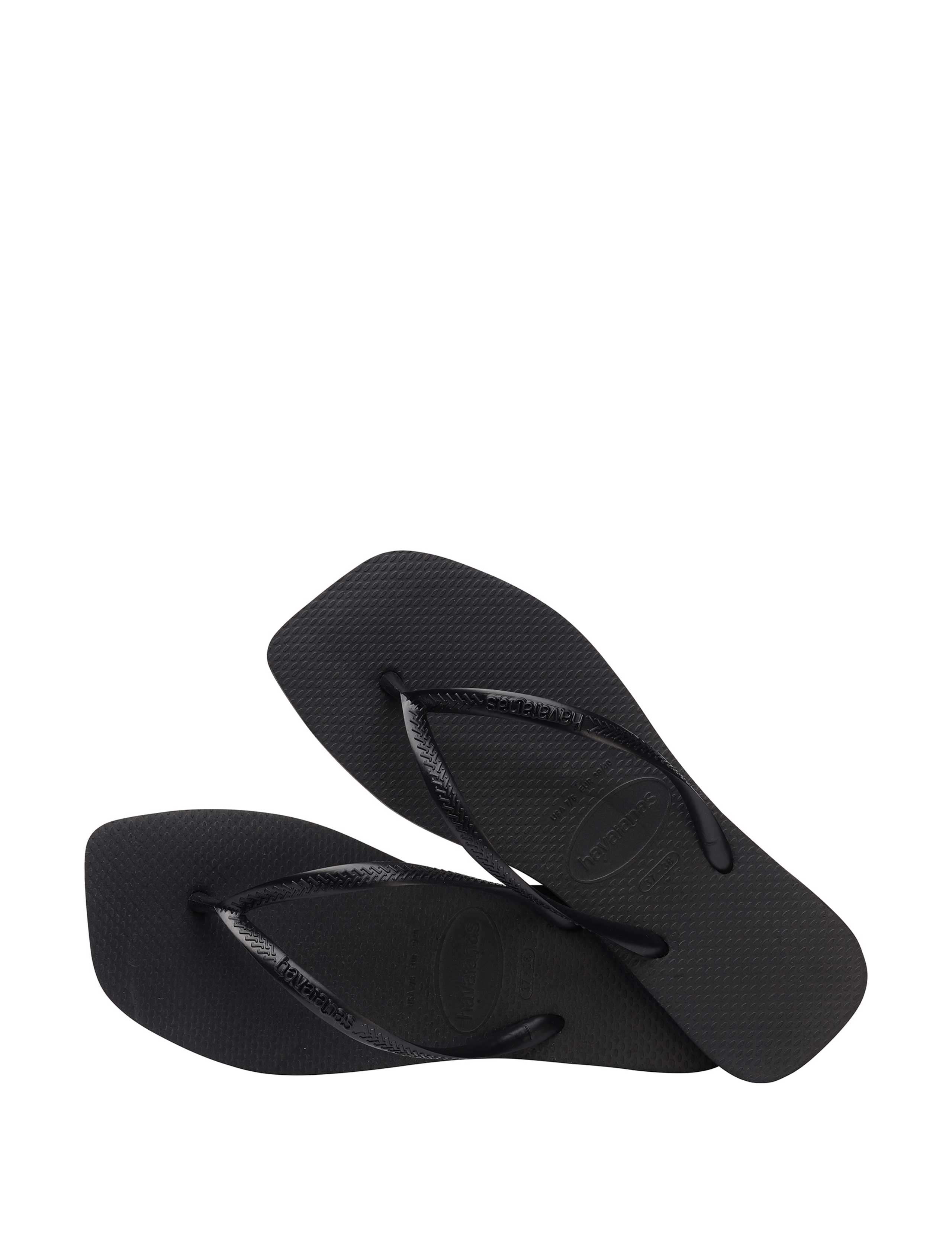 Flat Square Toe Fip Flops 3 of 4