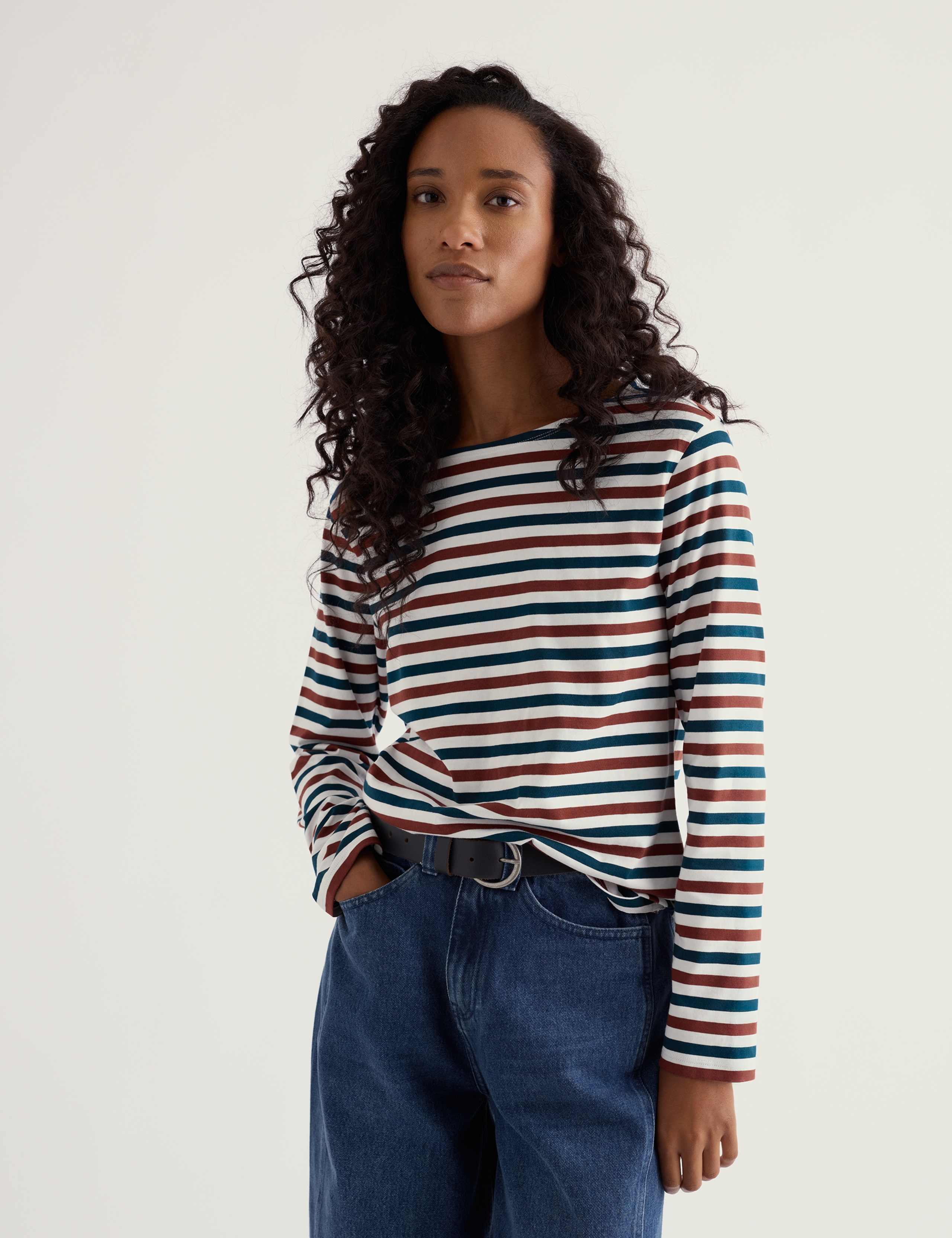 Pure Cotton Striped Relaxed Shirt 3 of 5